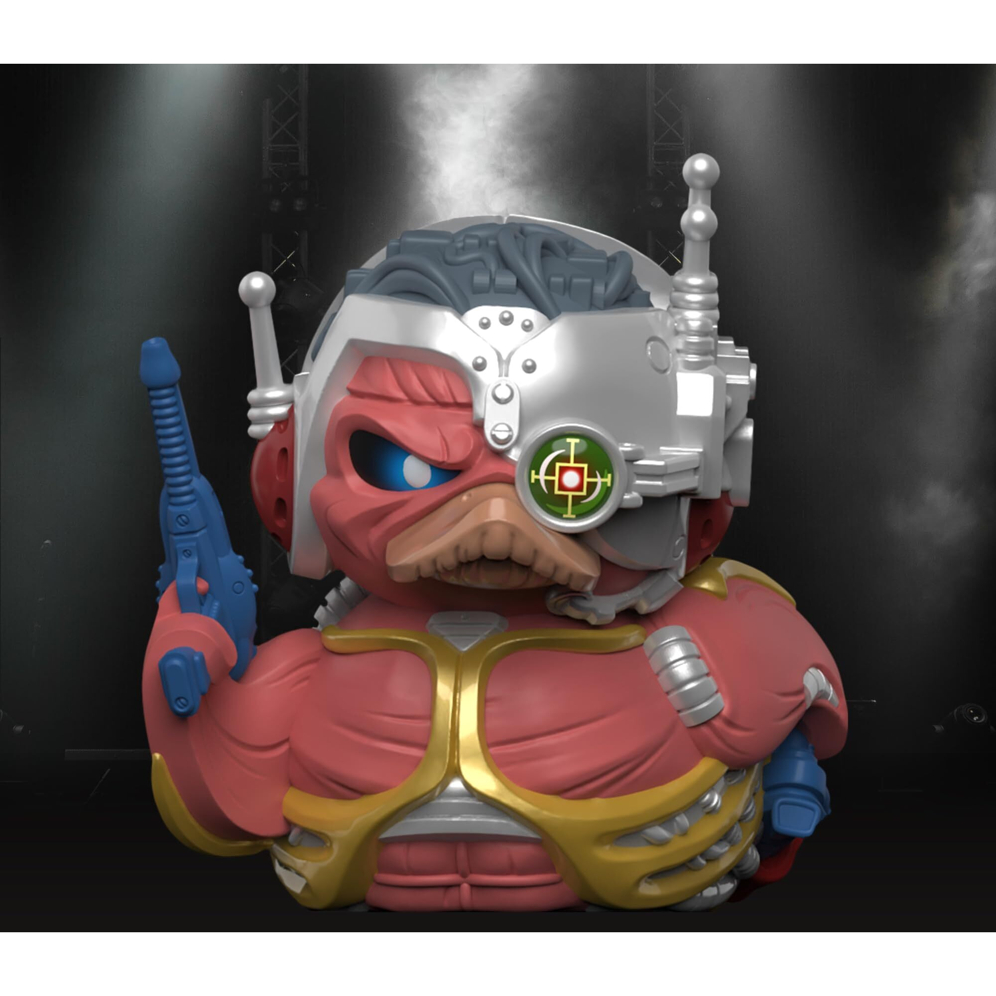 Tubbz First Edition Cyborg Eddie Collectible Vinyl Rubber Duck Figure - Official Iron Maiden Merchandise - Music