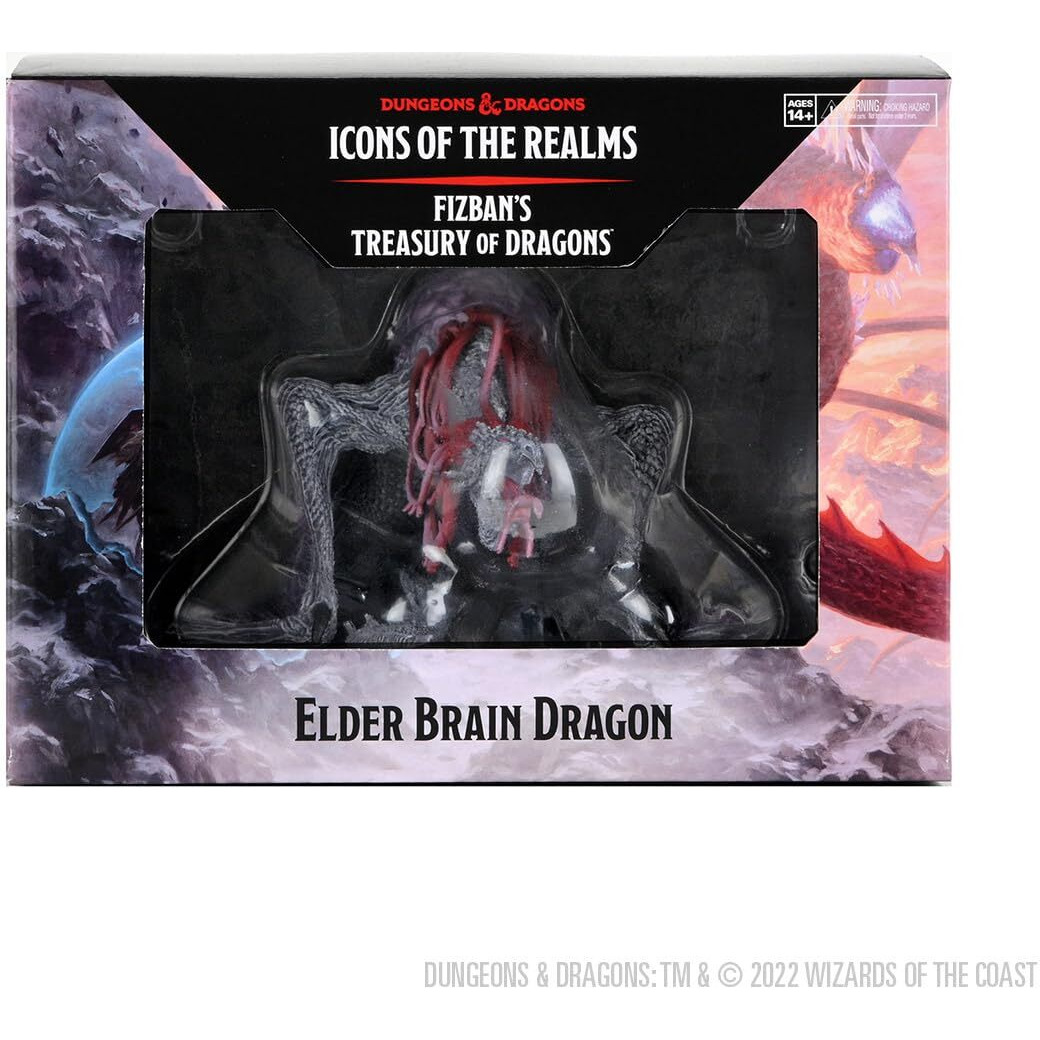 D&D Icons Of The Realms Fizban's Treasury Of Dragons (Set 22) - Elder Brain Dragon