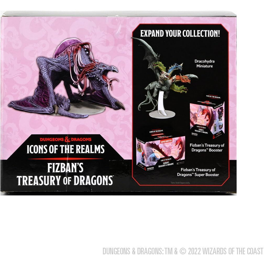 D&D Icons Of The Realms Fizban's Treasury Of Dragons (Set 22) - Elder Brain Dragon