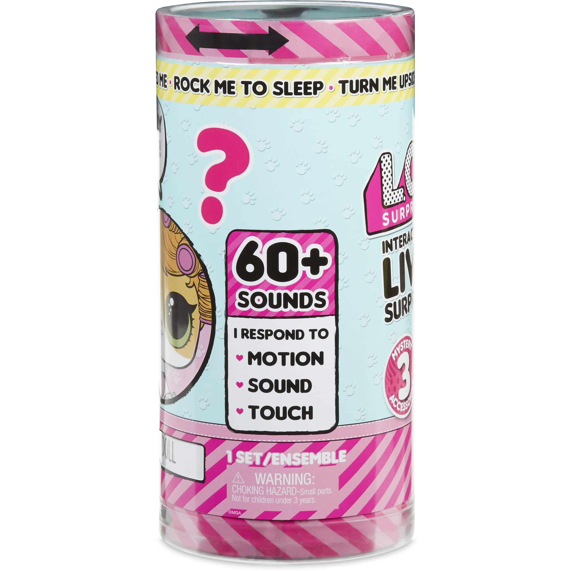 L.O.L. Surprise Interactive Live Surprise Pet With Realistic Sounds  Multicolor