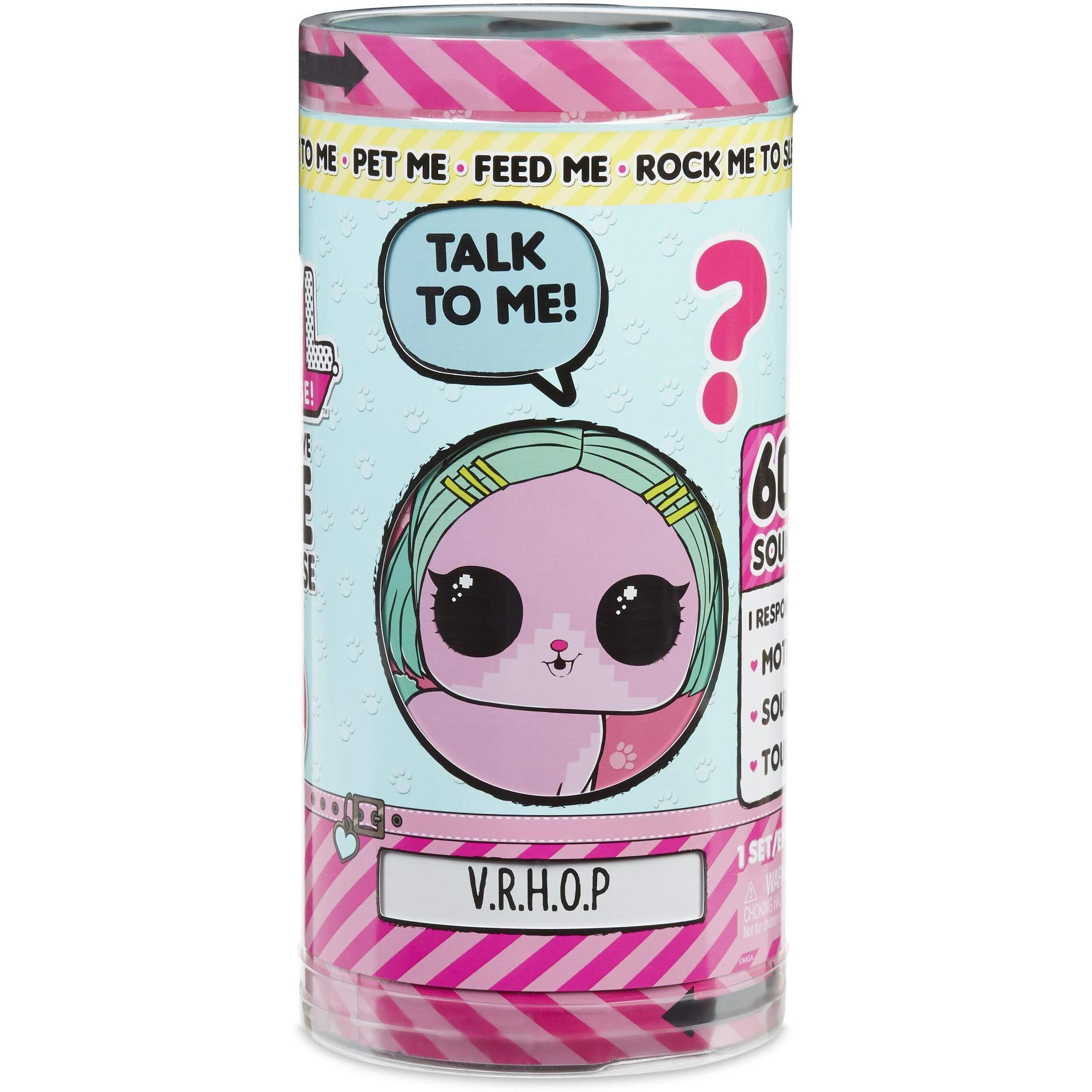 L.O.L. Surprise Interactive Live Surprise Pet With Realistic Sounds  Multicolor