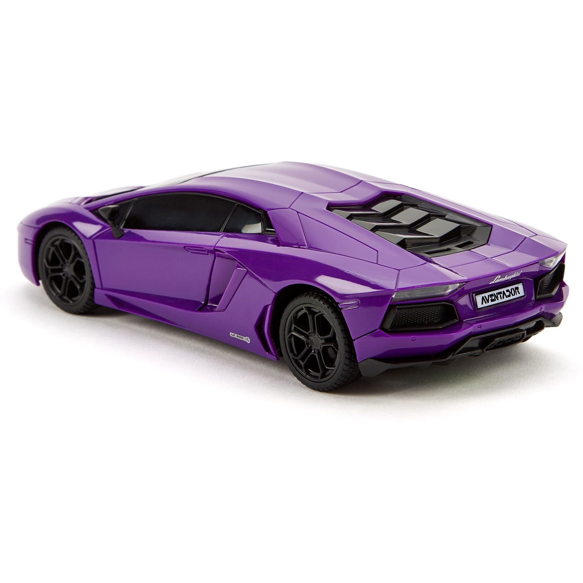 Cmj Rc Cars Lamborghini Lp700-4 Remote Control Rc Car Officially Licensed 124 Scale Working Lights 2.4Ghz. Great Kids Play Toy Auto (Purple)