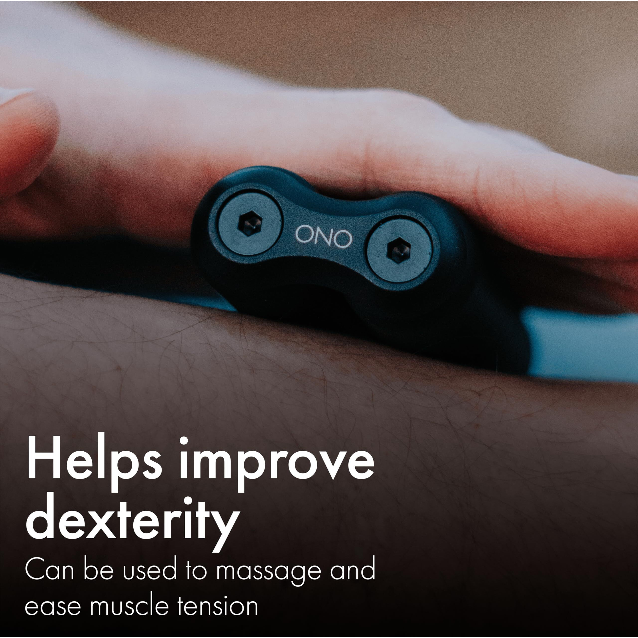 Ono Roller - Handheld Fidget Toy For Adults | Help Relieve Stress  Anxiety  Tension | Promotes Focus  Clarity | Compact  Portable Design