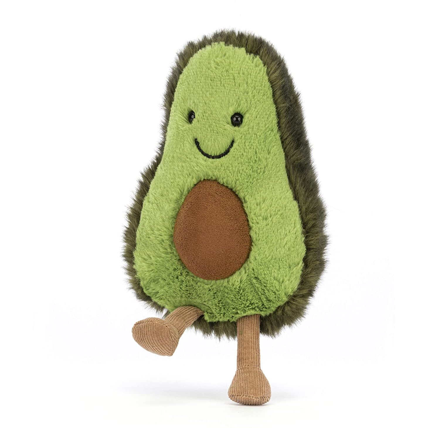 Jellycat Amuseables Avocado Stuffed Toy  Small 8 Inches | Vegetable Plush | Fun Gift Idea