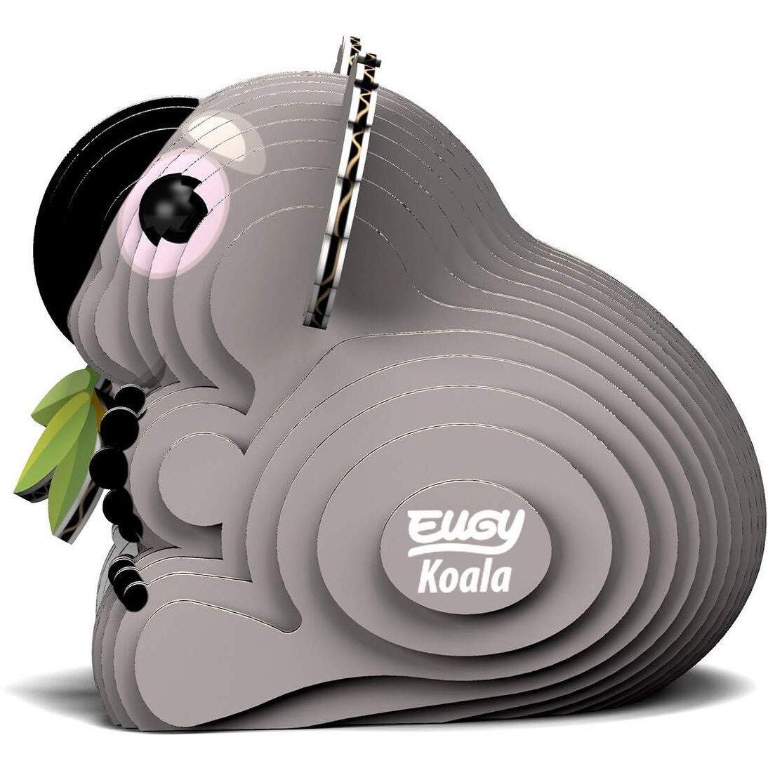 Eugy Koala 3D Puzzle  30 Piece Eco-Friendly Educational Toy Puzzles For Boys  Girls & Kids Ages 6+