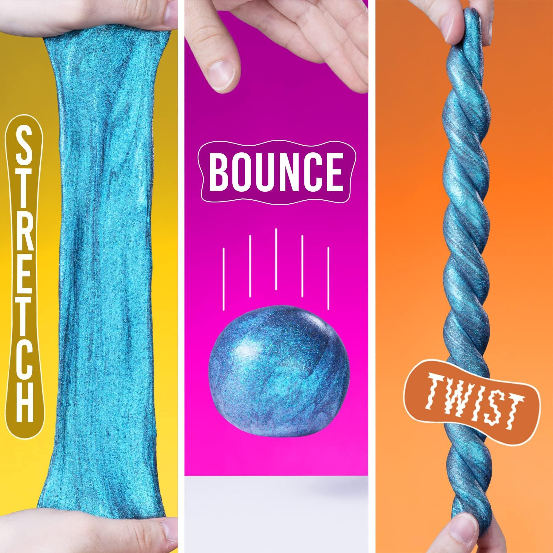 Crazy Aarons Magnetic Storms Happy Earth Thinking Putty