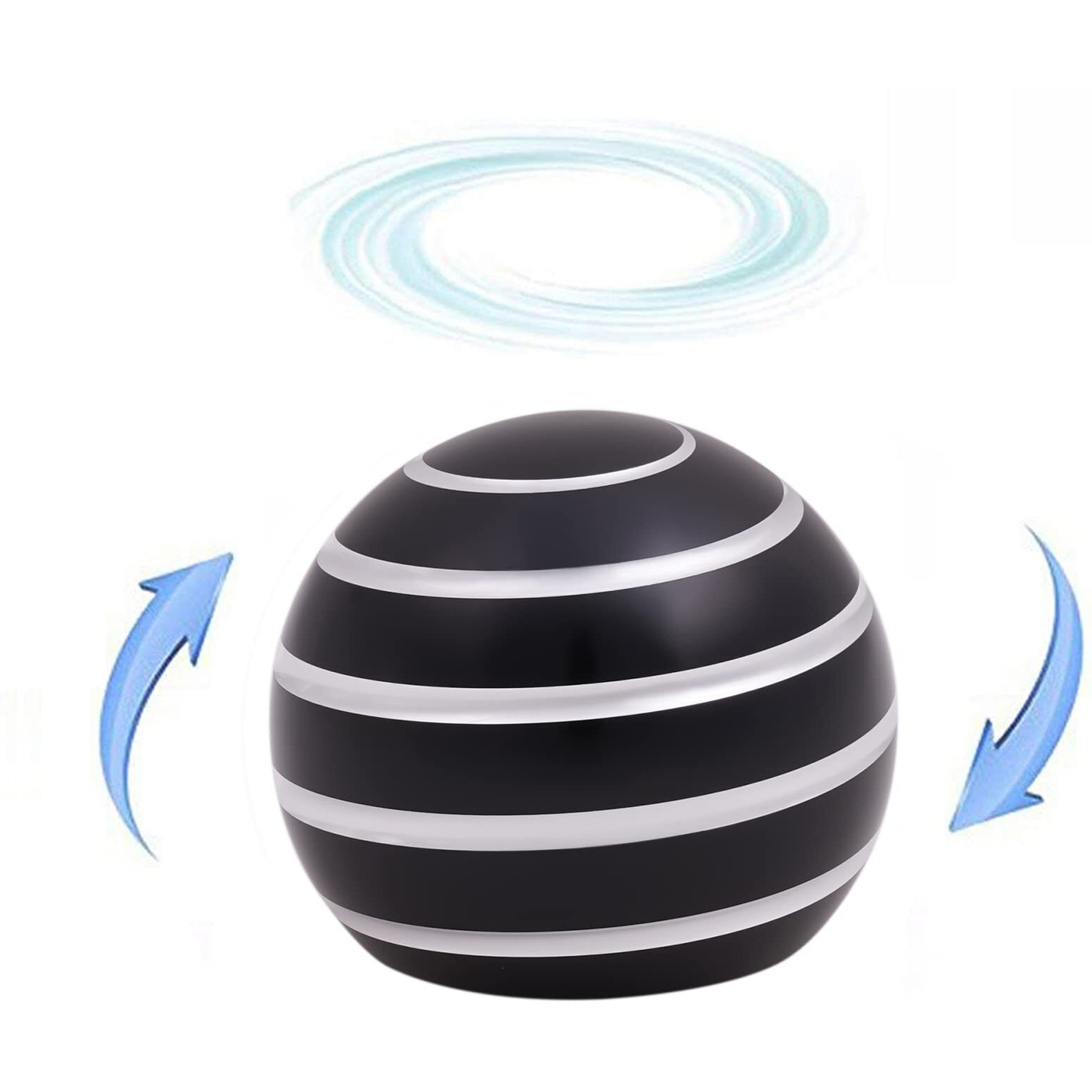 Desk-Fidget-Toys For Kinetic-Toy Cool-Gadgets Cool-Stuff For Kid Children Teen Adult  Spinning 180 Seconds  Stress Relief Toy For Optical-Illusion Gift For Office School Home Women Men Christmas