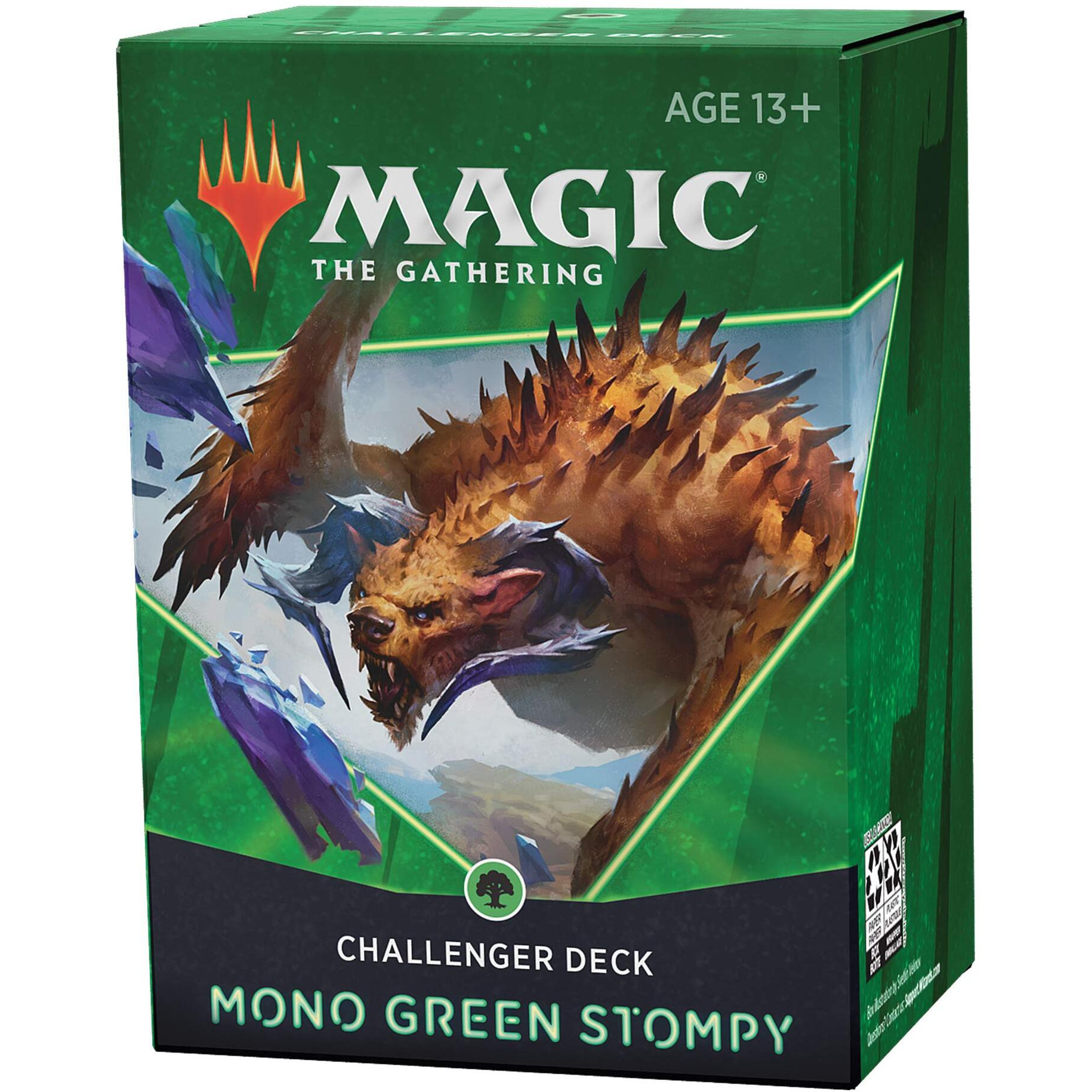 Magic The Gathering 2021 Challenger Deck - Mono Green Stompy