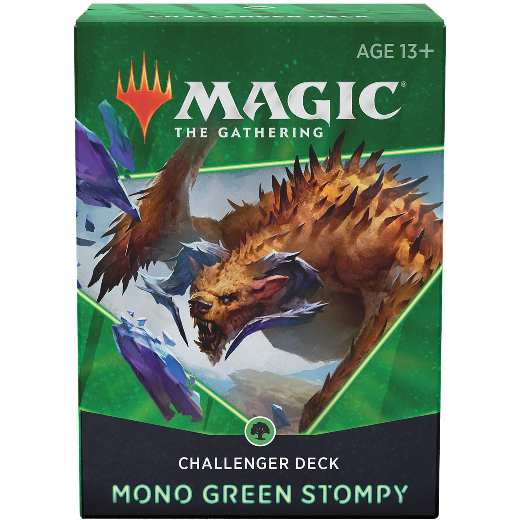 Magic The Gathering 2021 Challenger Deck - Mono Green Stompy