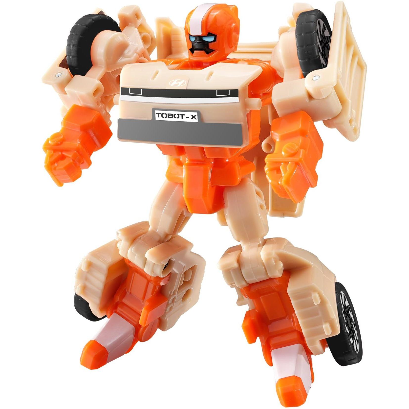 New Tobot  Mini Tobot X  Youngtoys Transforming Collectible Vehicle To Robot  Heroes Animation Character Toys For Kids 3 And Up Transform Toys Cars  Mini Size 4-Inch