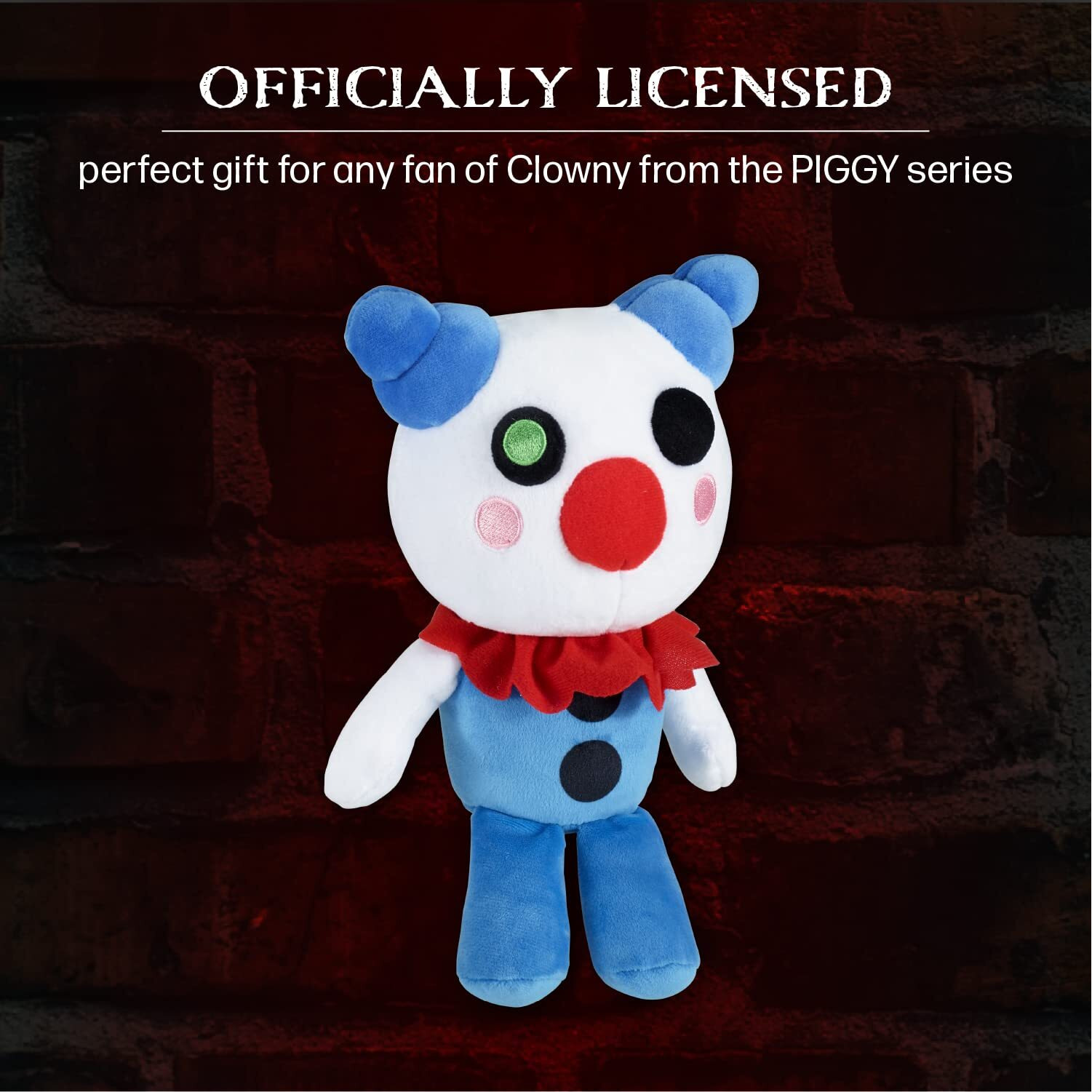 Piggy Clowny Plush Toy Stuffed Animal  Series 1 Clowny Collectible