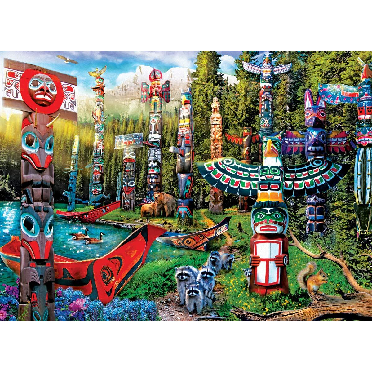 Eurographics (Eurhr Canadian Dream 500Piece Puzzle 500Piece Jigsaw Puzzle