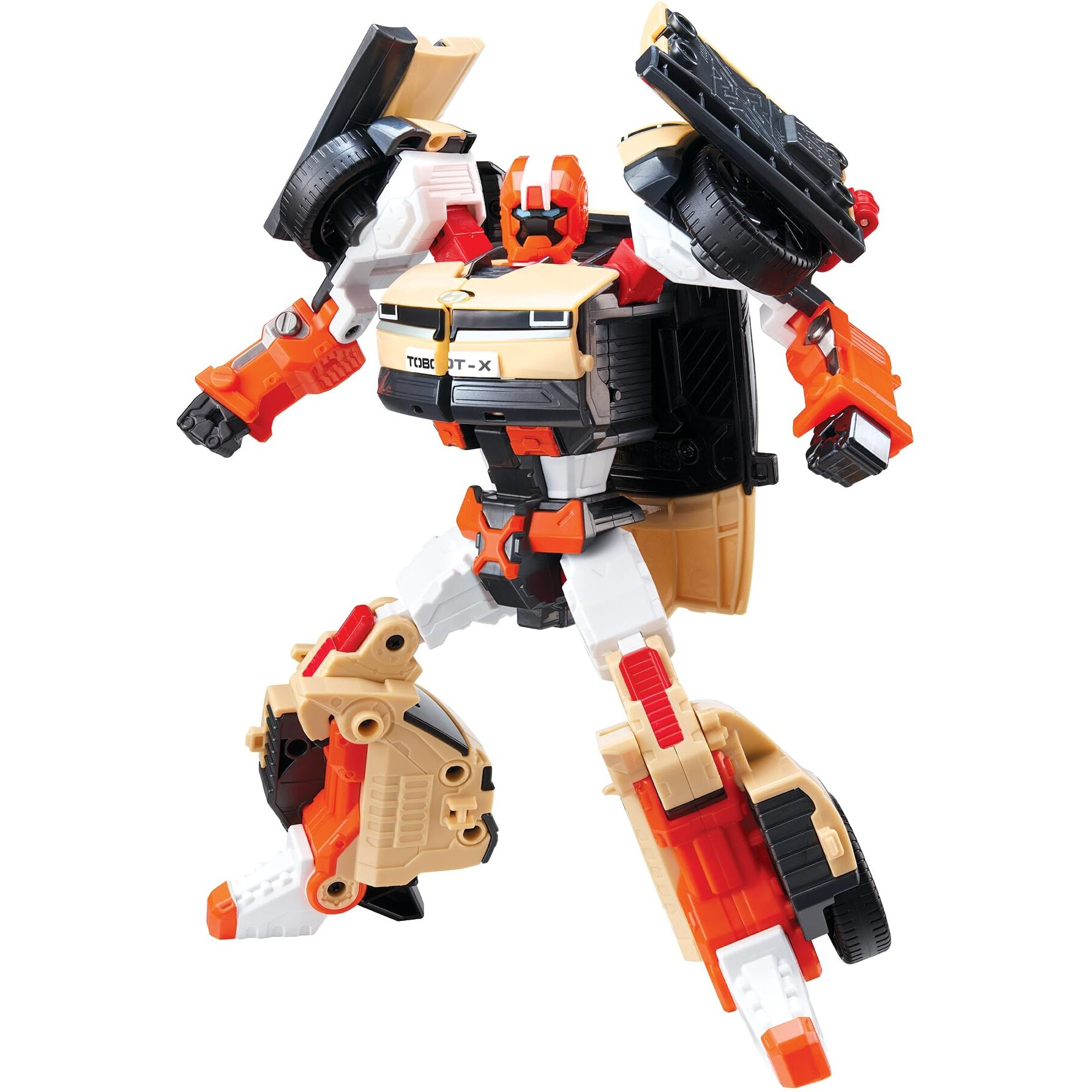 New Tobot  Tobot X  Youngtoys Transforming Collectible Vehicle To Robot  Heroes Animation Character Toys For Kids 3 And Up Transform Toys Cars  Large Size 9-Inch
