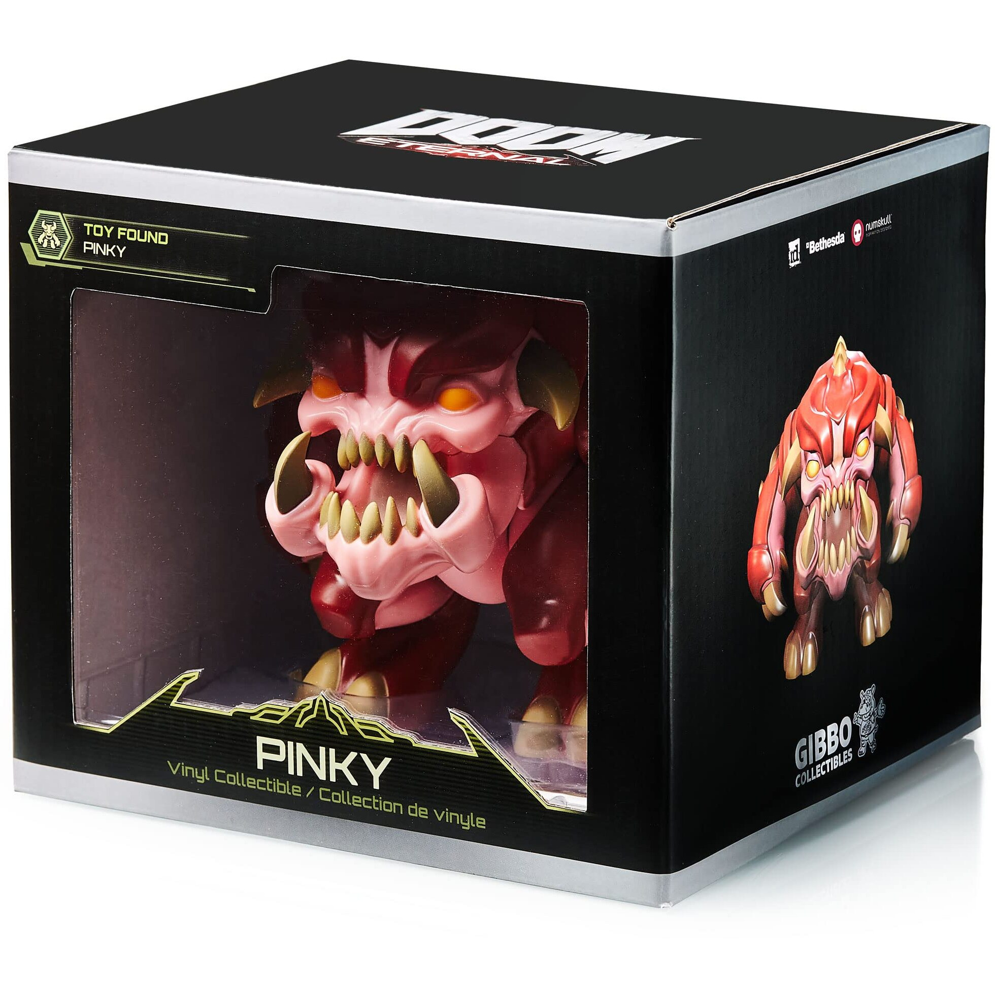 Numskull Pinky Doom Eternal In-Game Collectible Replica Posable Toy Figure - Official Doom Merchandise - Limited Edition