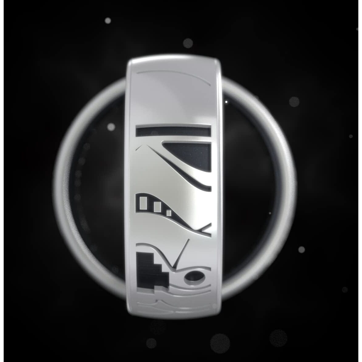 Enso Rings Etched Star Wars Characters - Classic Silicone Ring - Stormtroopers - Size 10