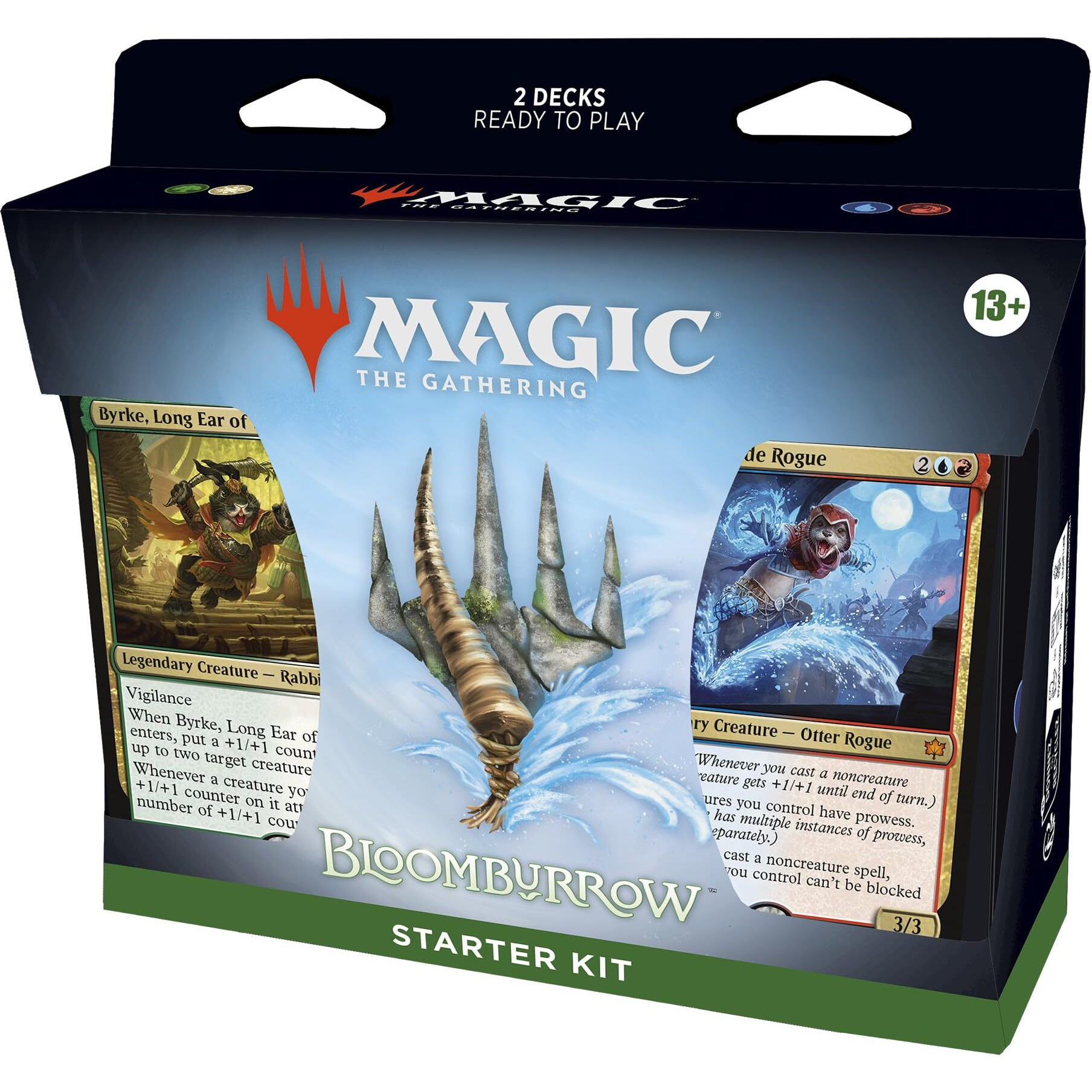Magic The Gathering - Bloomburrow Starter Kit | Learn To Play Magic With 2 Bloomburrow-Themed Decks | 2 Player Collectible Card Game For Ages 13+