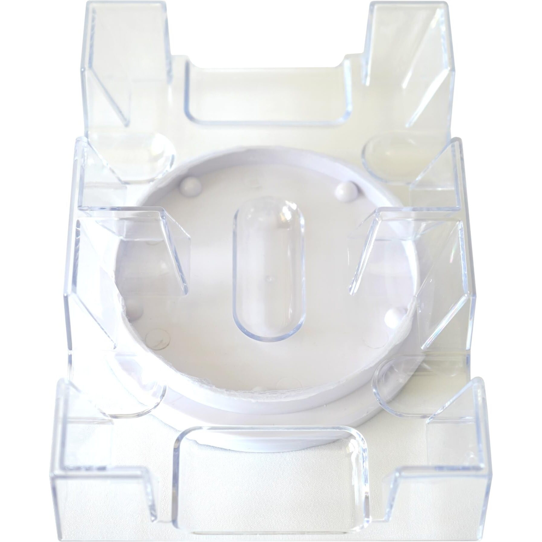 Dnb Revolving Playing Card Tray - 2 Deck Plastic Rotating Canasta Card Holder