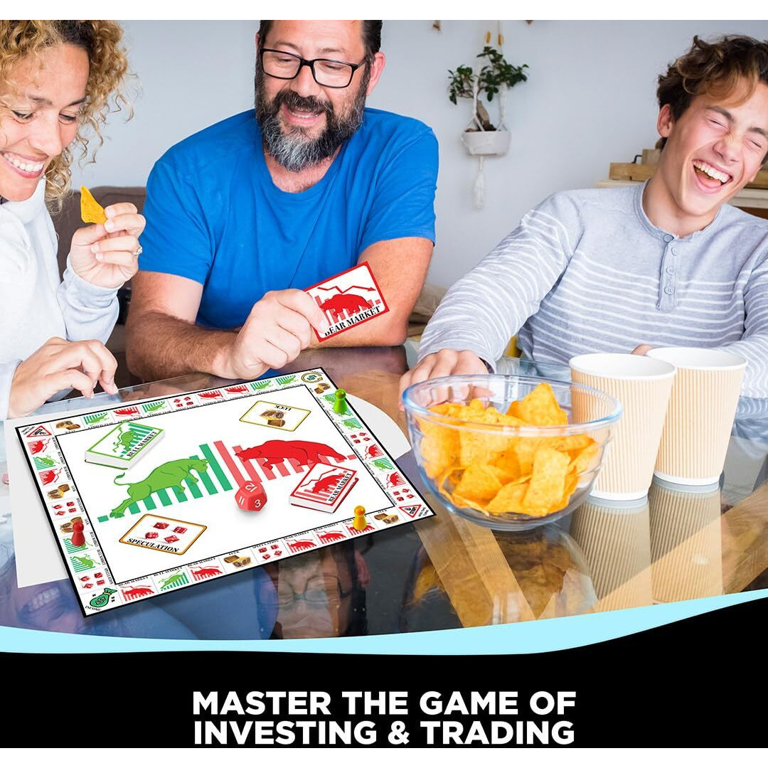 Life Sutra Bulls & Bears - Easy-To-Play Financial Board Game For Ages 12+ | 2-6 Players | Learn Stocks  Crypto & More | Stem-Approved