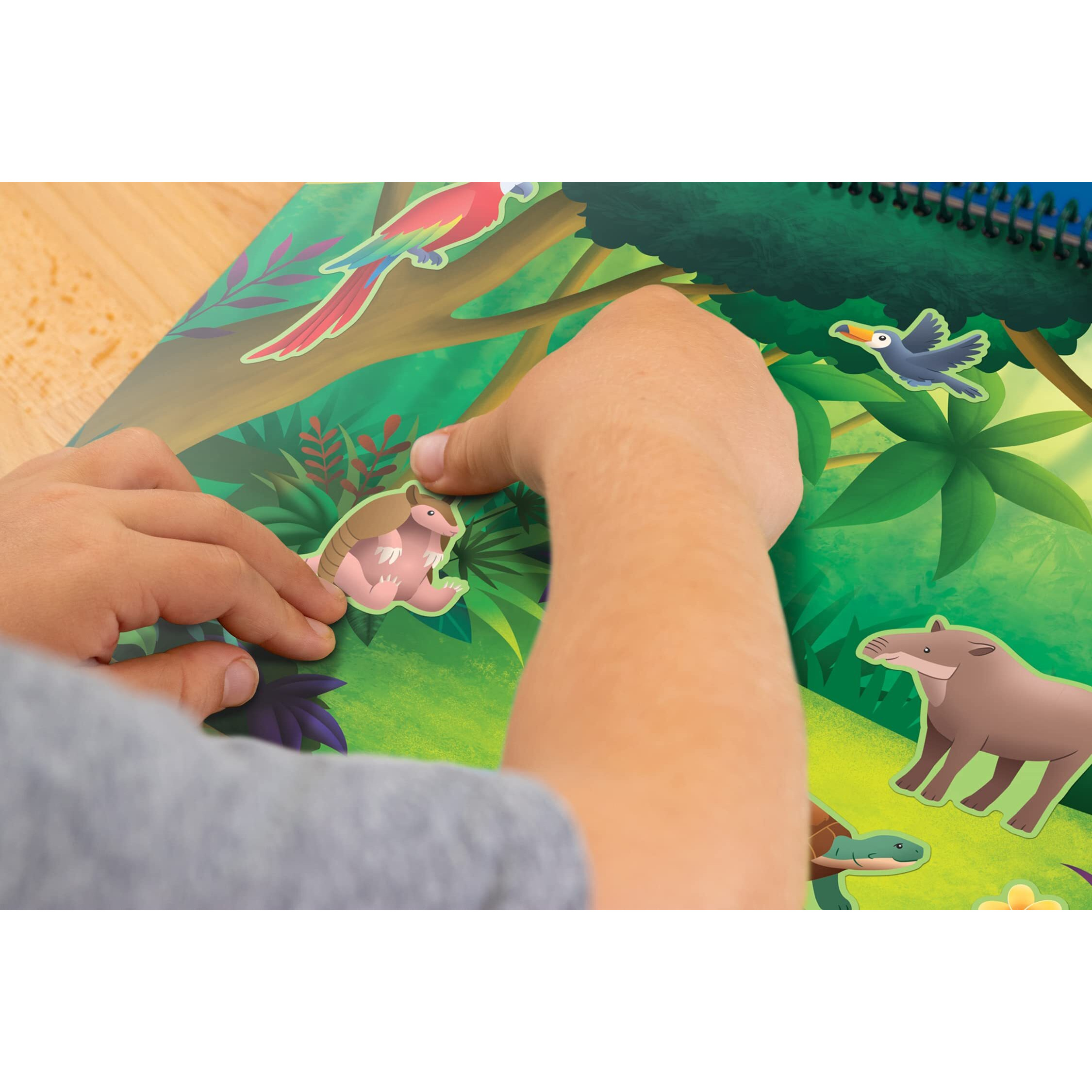 Teacher Created Resources Animal Habitats Reusable Sticker Pads