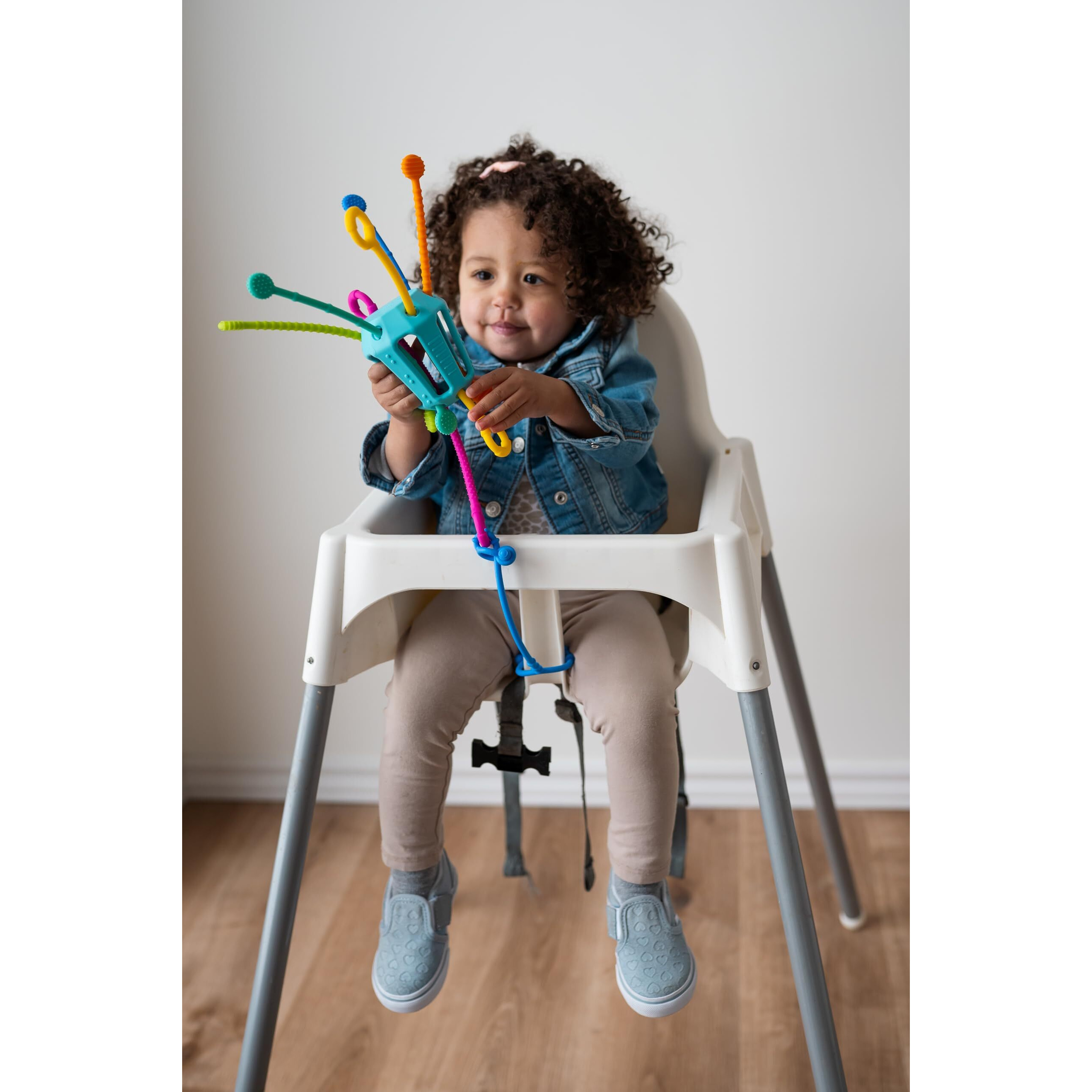 Mobi Zippee Activity Toy - Montessori Toys For 1 Year Old And Up  Sensory Toys For Toddlers  Made With Food Grade Silicone  Bpa And Phthalate Free - Pack Of 1