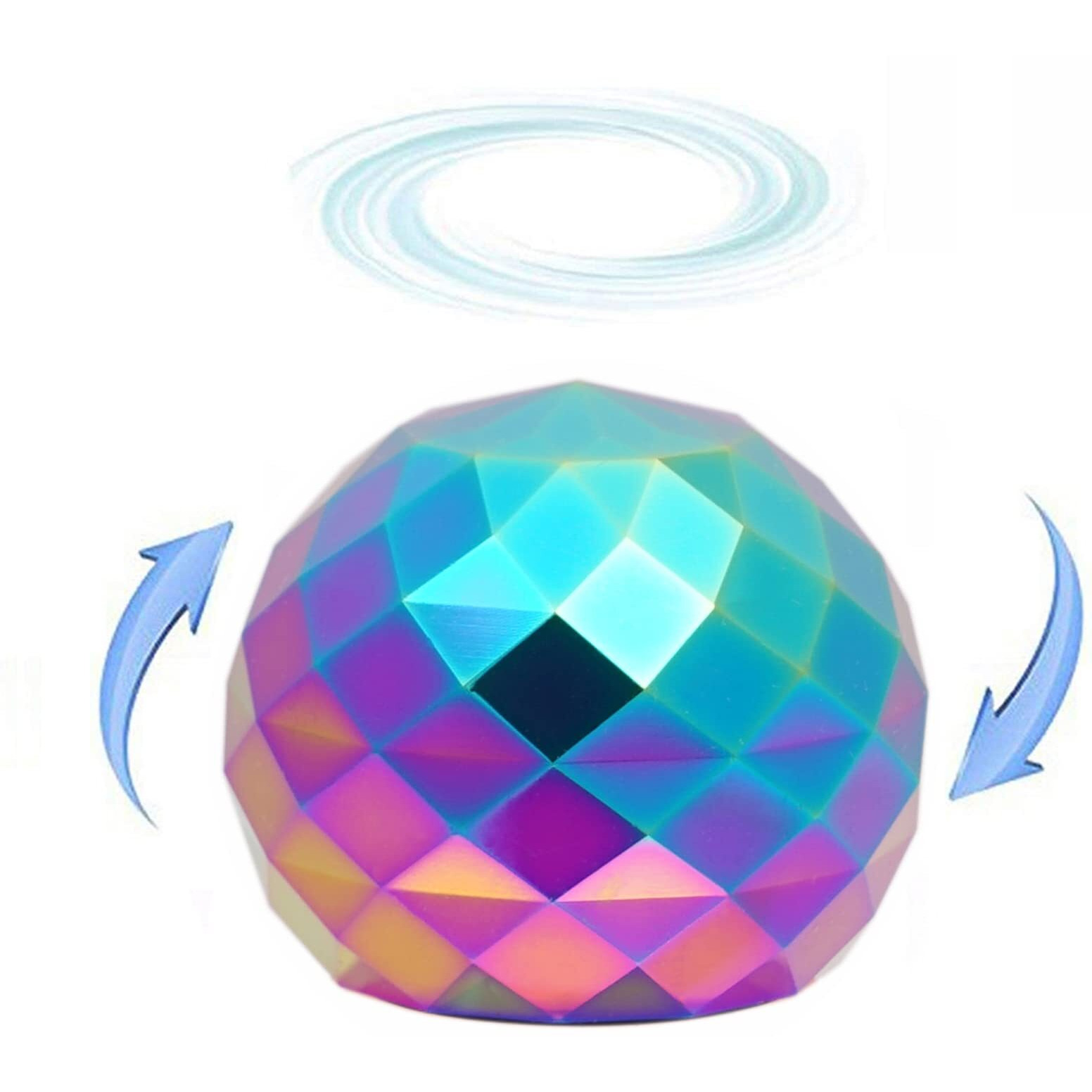 Desk-Fidget-Toys For Kinetic-Toy Cool-Gadgets Cool-Stuff For Kid Children Teen Adult  Spinning 180 Seconds  Stress Relief Toy For Optical-Illusion Gift For Office School Home Women Men Christmas