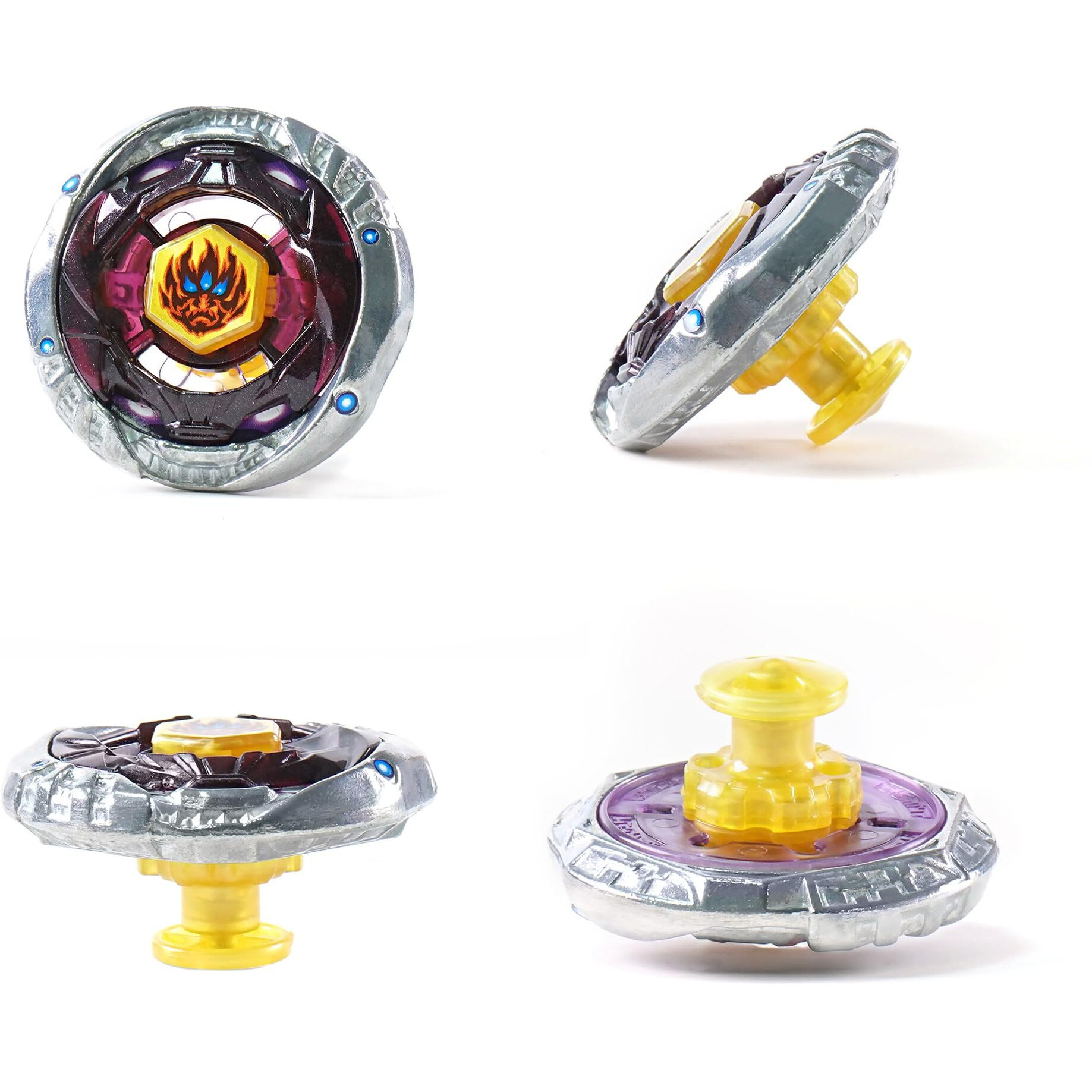 Magicmode Metal Spinning Top Stainless Steel Precision Gyroscope Anti-Gravity Spinner Top Perfect Balance Desktop Toy  Unique Gift For Kids/Adults