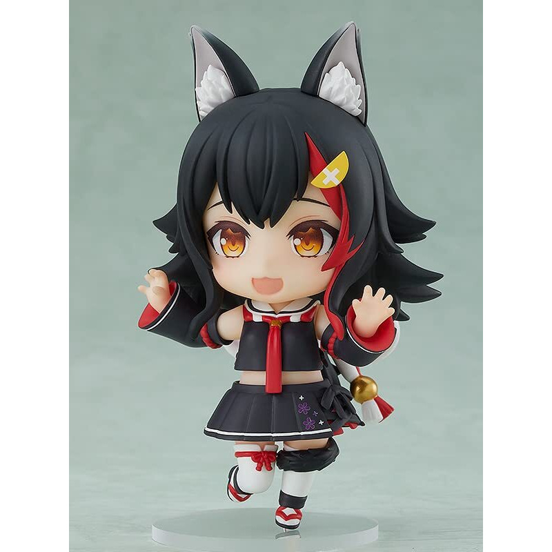 Good Smile Hololive Production Ookami Mio Nendoroid Action Figure  Multicolor