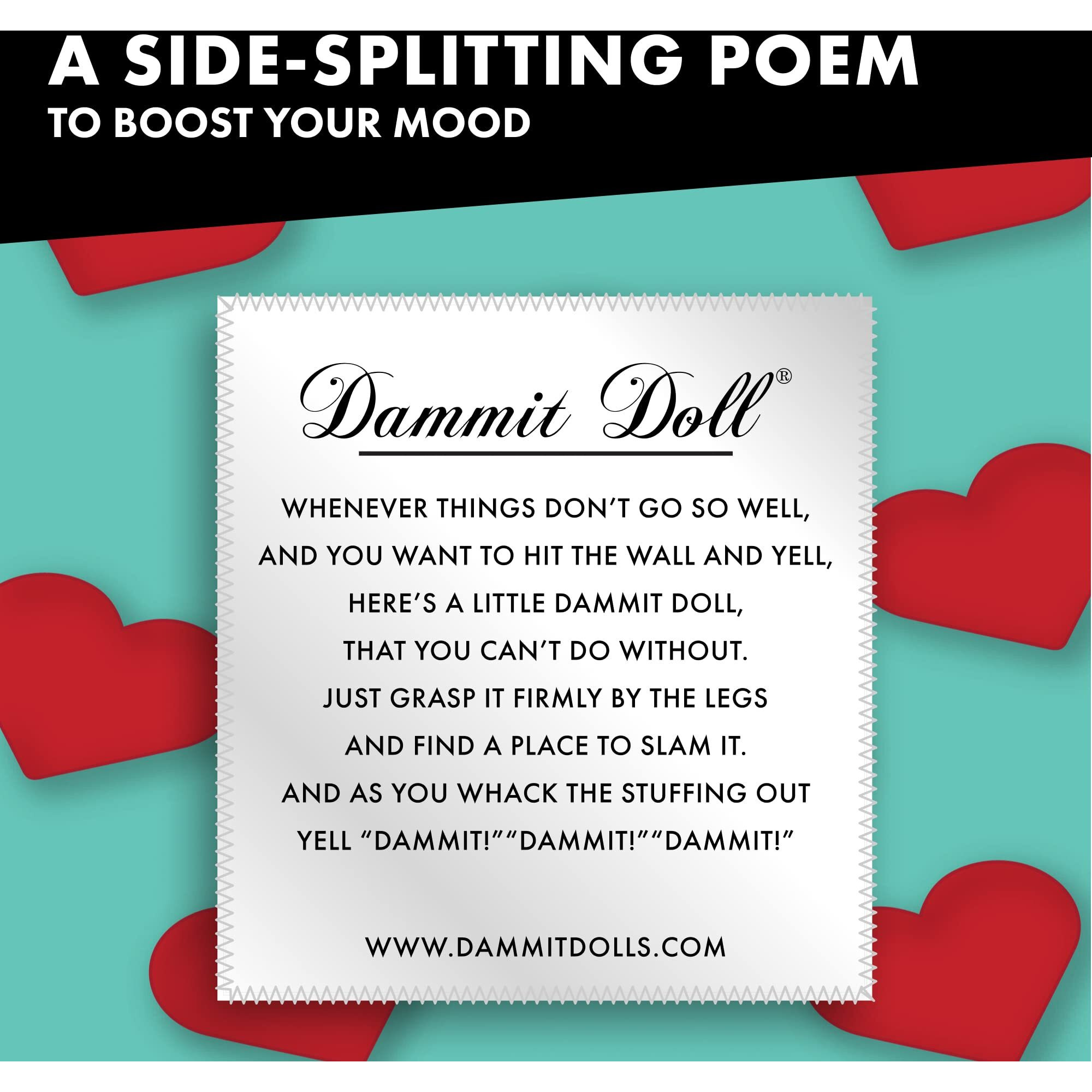 Dammit Doll - Limited Edition - Dammit Anatomy Doll- Stress Relief  Gag Gift