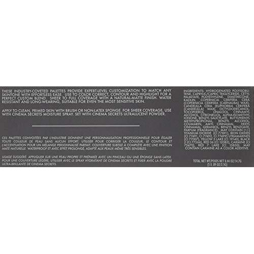 Cinema Secrets Pro Cosmetics Ultimate Foundation 5-In-1 Pro Palette  400 Series