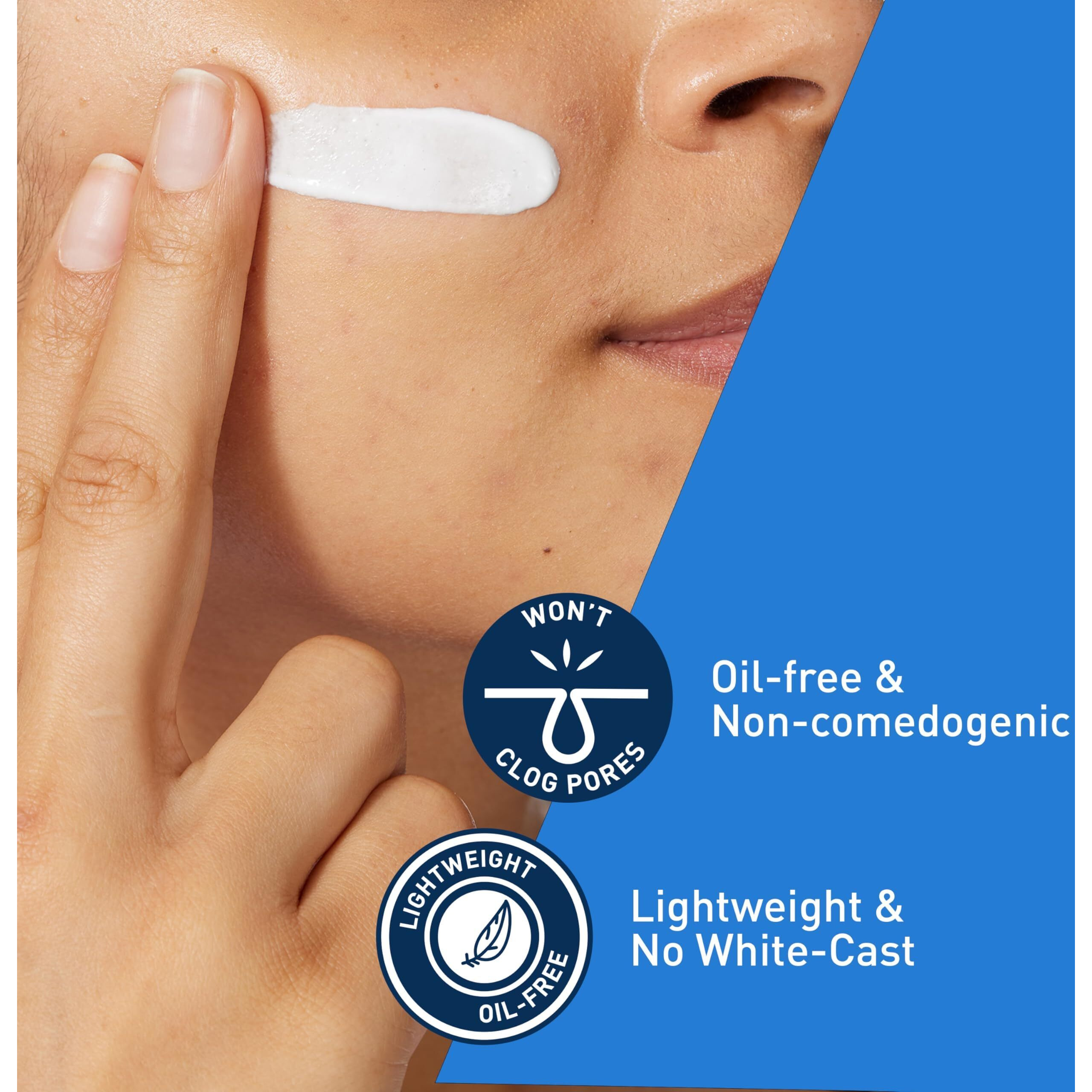 Cerave Ultra-Light Moisturizing Lotion With Spf 30| Daily Face Moisturizer With Spf | Formulated With Hyaluronic Acid & Ceramides | Broad Spectrum Spf | Oil Free | Matte Finish | 1.7 Ounce