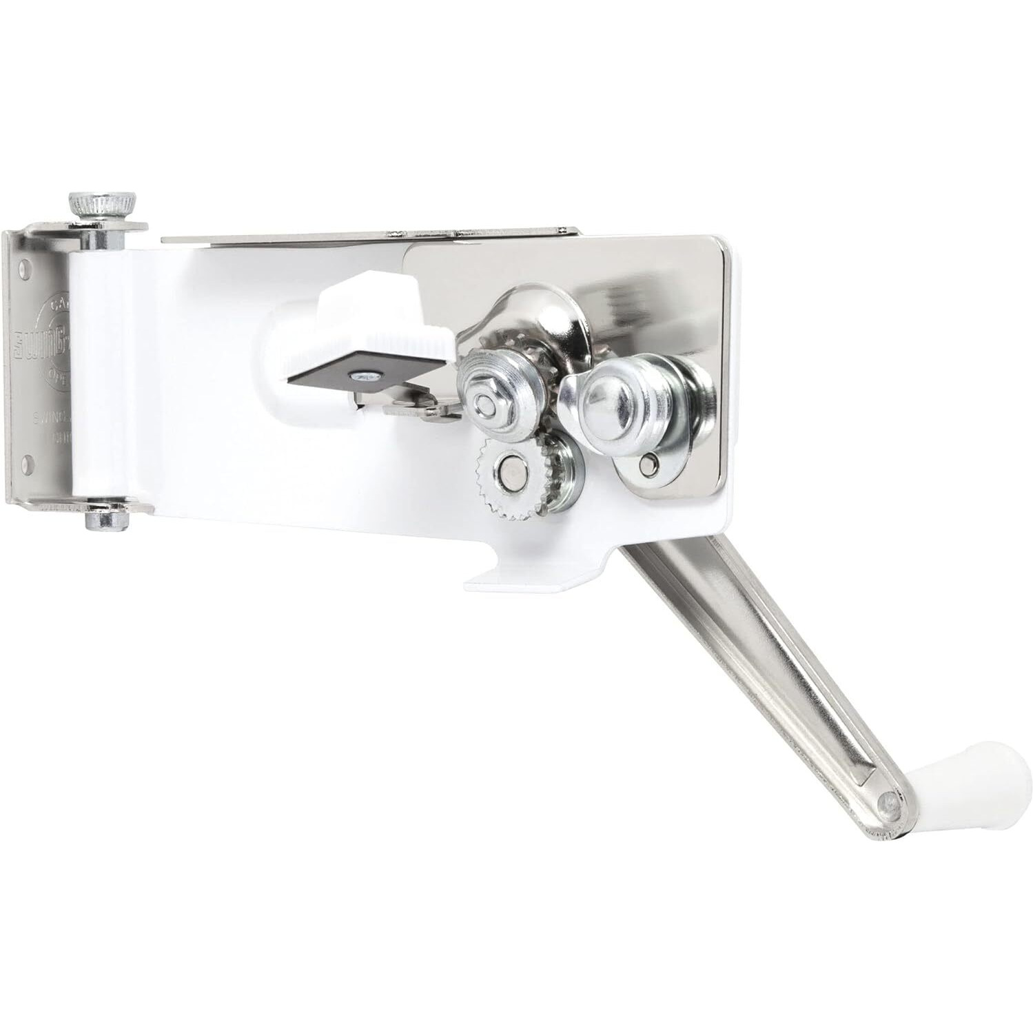 Swing-A-Way Can Opener Steel White