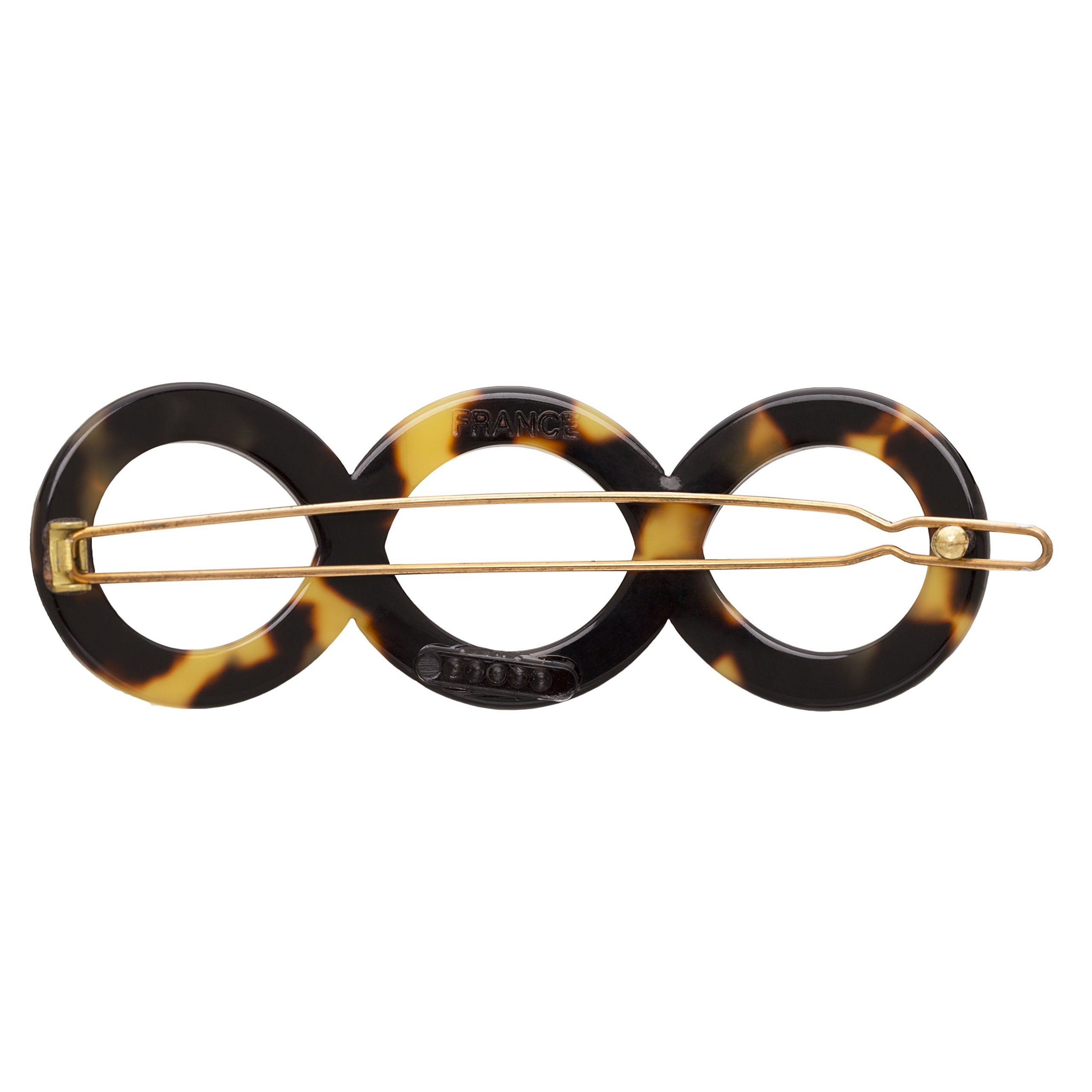 France Luxe Triple Circle Tige Boule Barrette - Tokyo