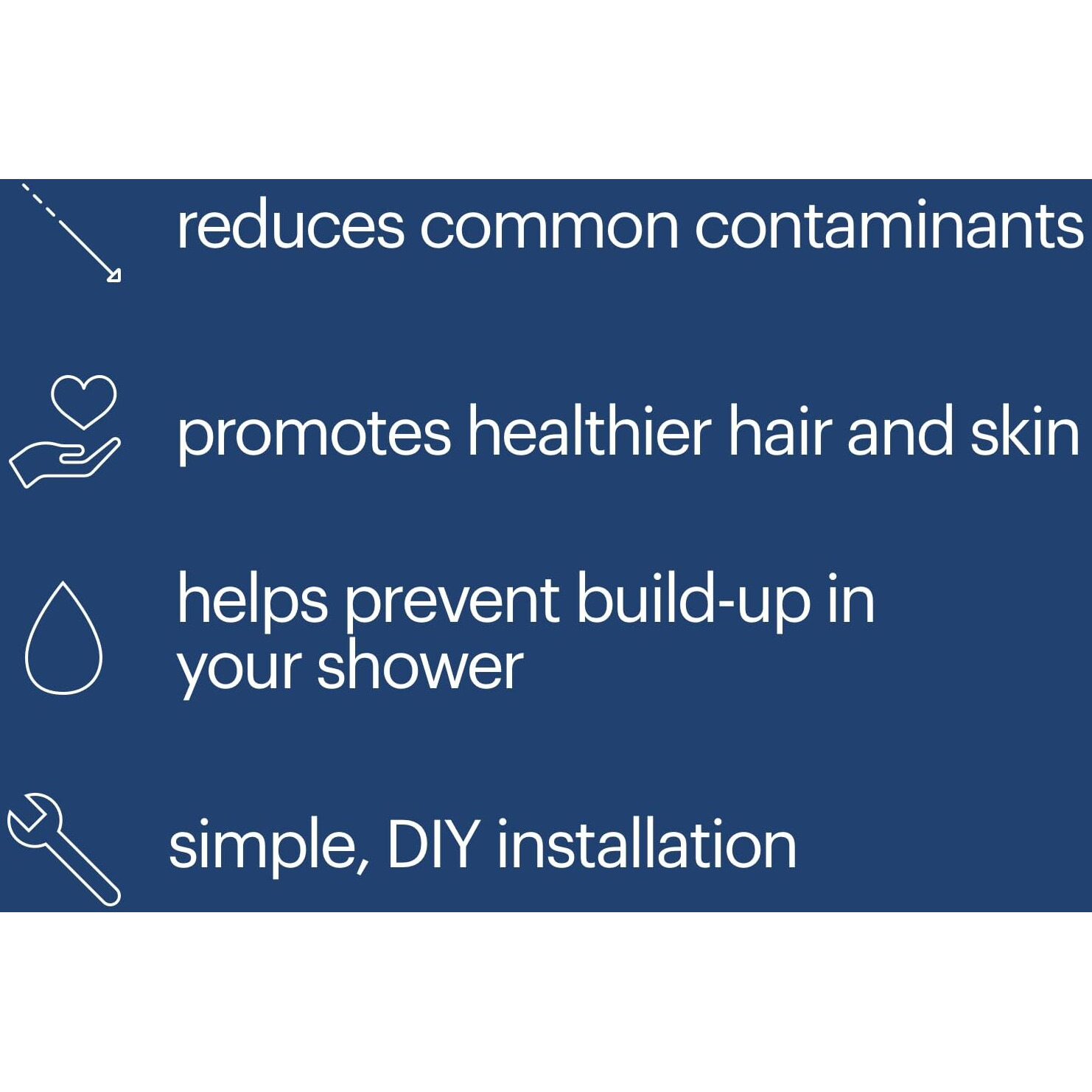 Brondell Vivaspring Compact Shower Filter Replacement - 100% High-Purity Kdf Filtration  Good For 6 Months Of Filtration  Filtered Shower Water For Healthier Skin & Hair - For Use With Csf Models Only