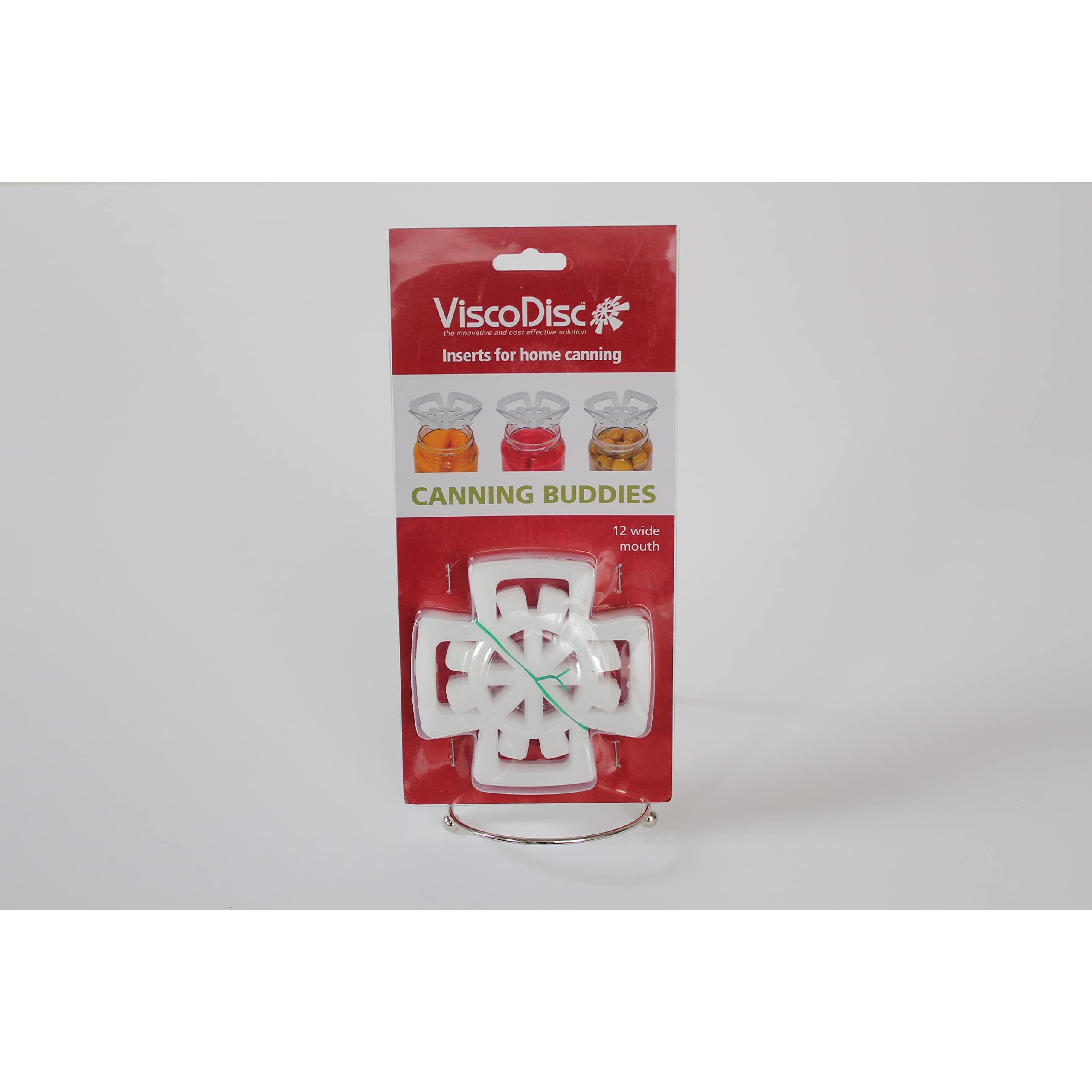 Viscodisc Canning Buddies- Wide Mouth Mason Jar Inserts