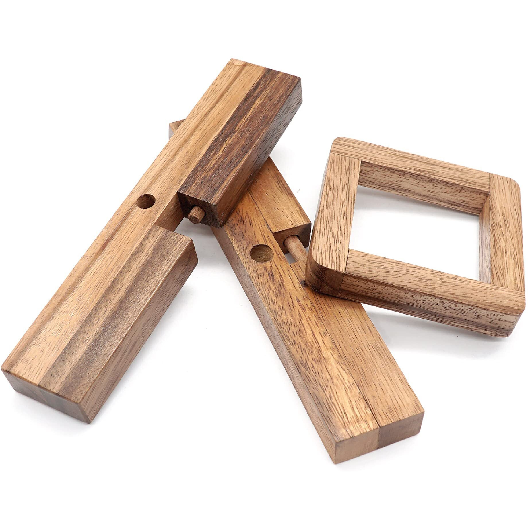 The Wooden Brain Teasers For Adults Logic Games Gift Puzzle And Mind Teasers For Kids Of The Cross Out Tricky Games Wood Iq Puzzles Challenging To Open Trick Lock