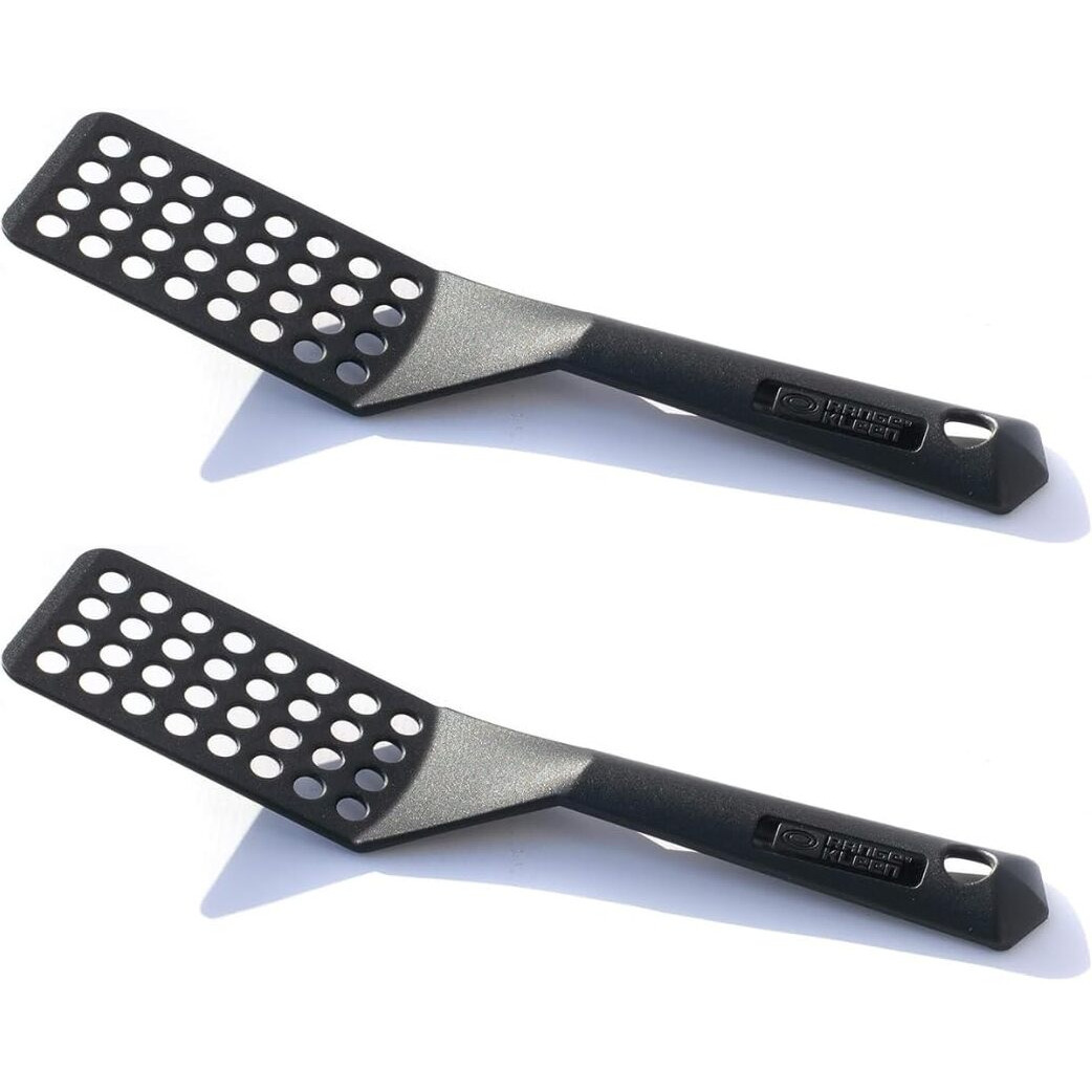 Range Kleen 9011 Black Slotted Nonstick Spatula Turner 2-Pack