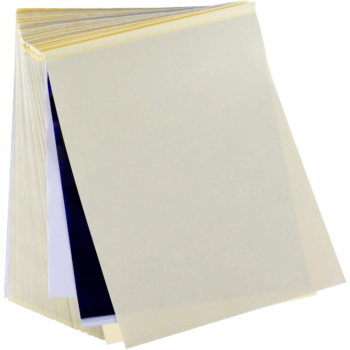 Tattoo Transfer Paper  Cridoz 100 Sheets Tattoo Stencil Transfer Paper For Tattooing Blue