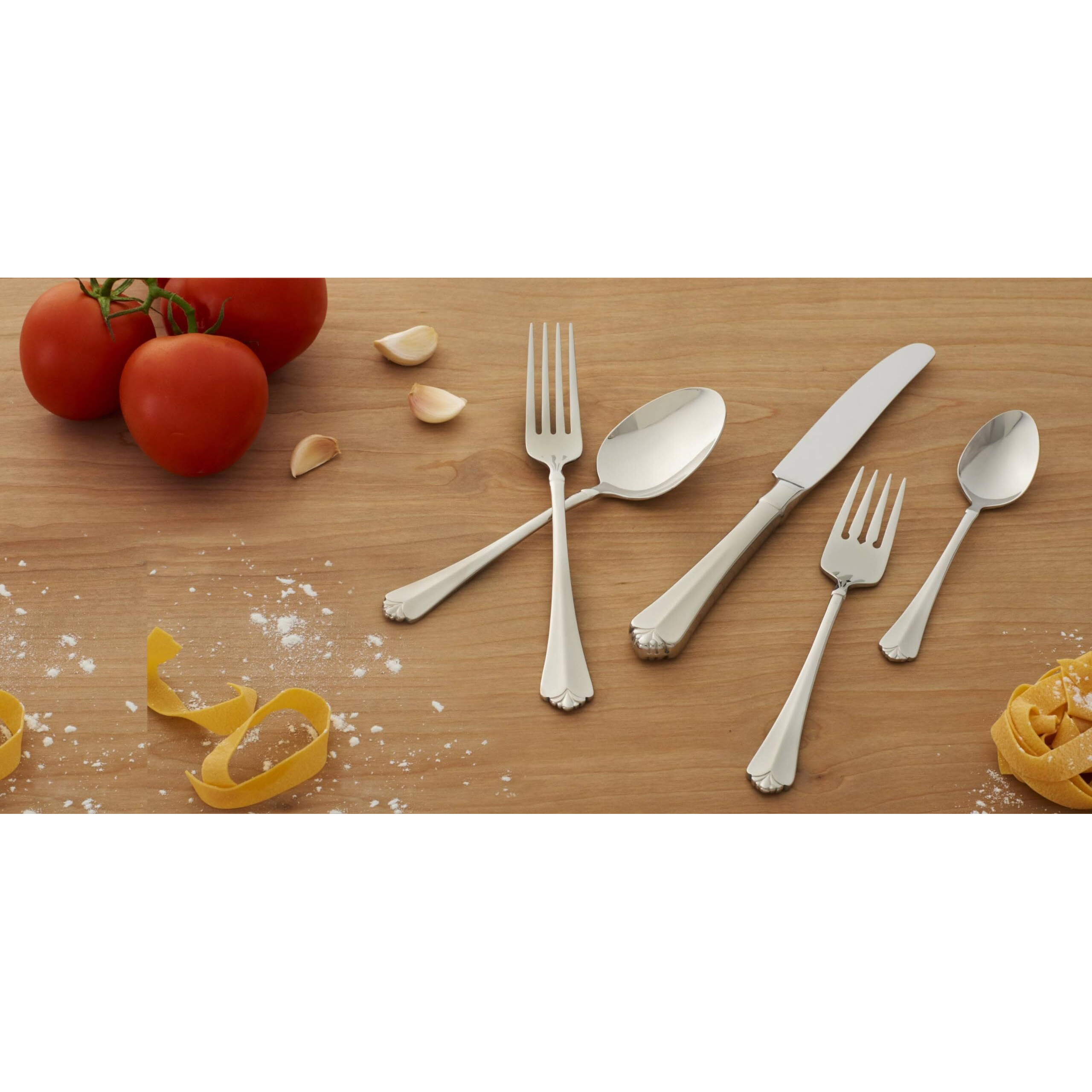 Oneida Julliard Flatware  Set Of 4   18/10 Stainless Steel  Silver