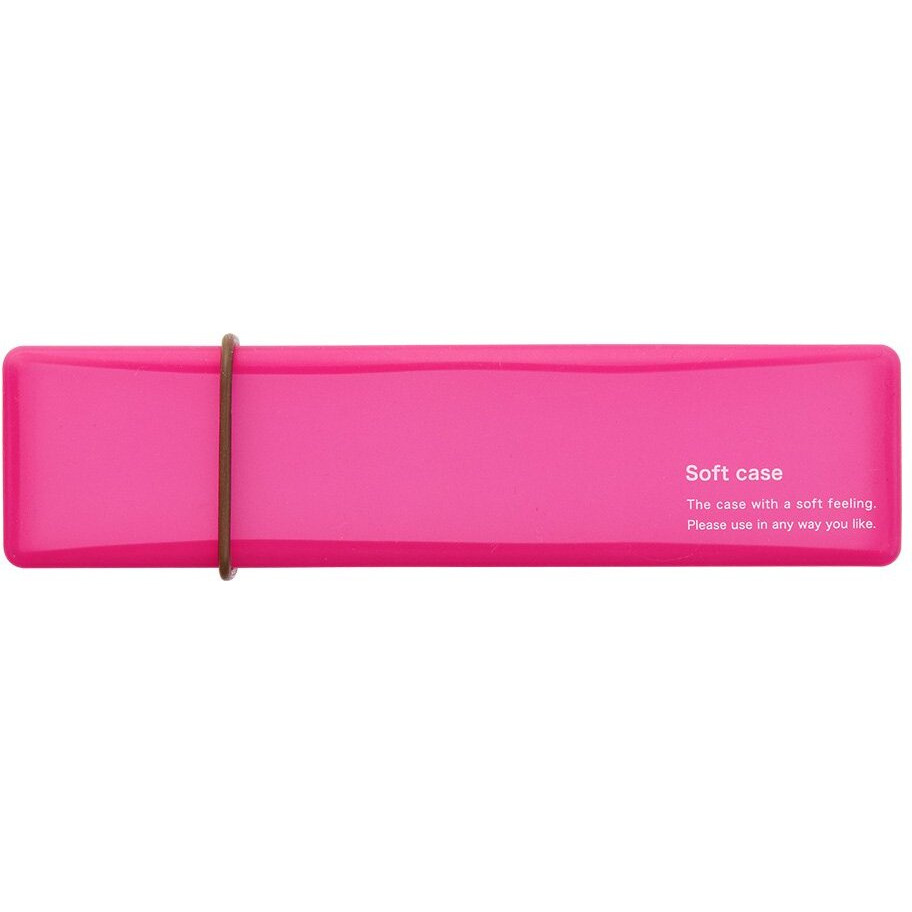 Midori Soft Silicone Pen Case  Pink (41776006)