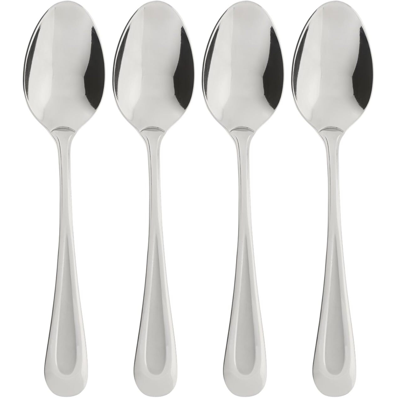 Oneida Satin Sand Dune Everyday Flatware Teaspoons  Set Of 4