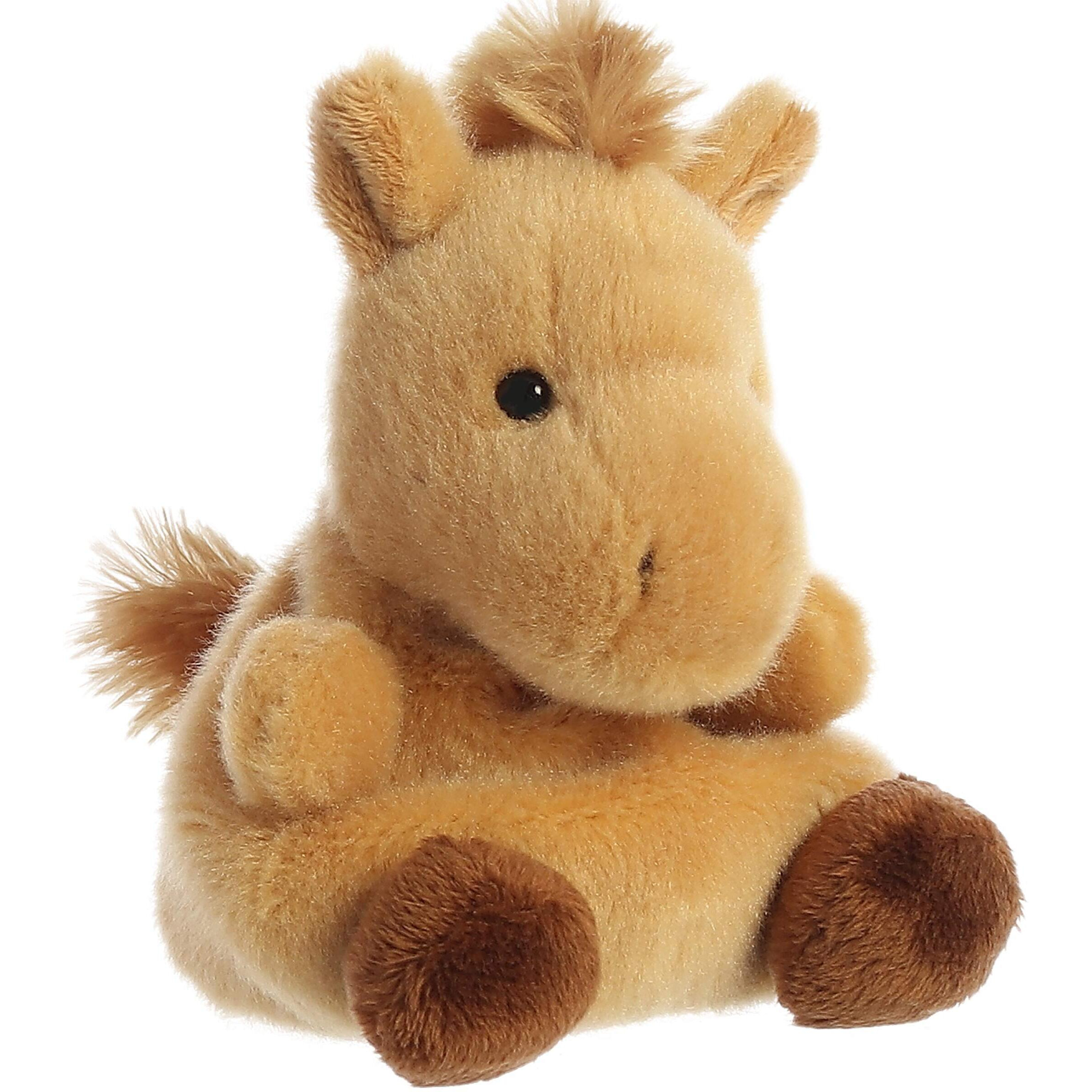 Aurora Adorable Palm Pals Gallop Pony Stuffed Animal - Pocket-Sized Play - Collectable Fun - Brown 5 Inches