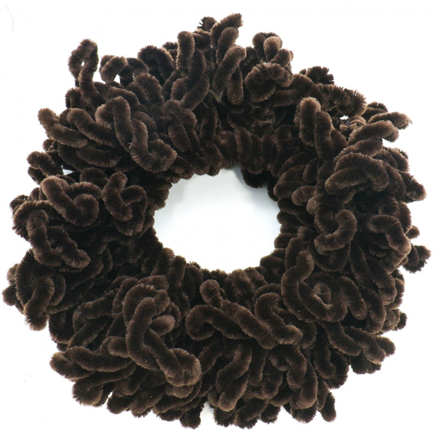 Orangetag 2Pack Volumising Scrunchie Big Hair Tie Ring Hijab Volumizer Khaleeji Headwear Dark Coffer & Black