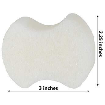 Spongables Pedi Scrub Foot Exfoliating 20+ Wash Sponge  Coconut Colada  3 Count