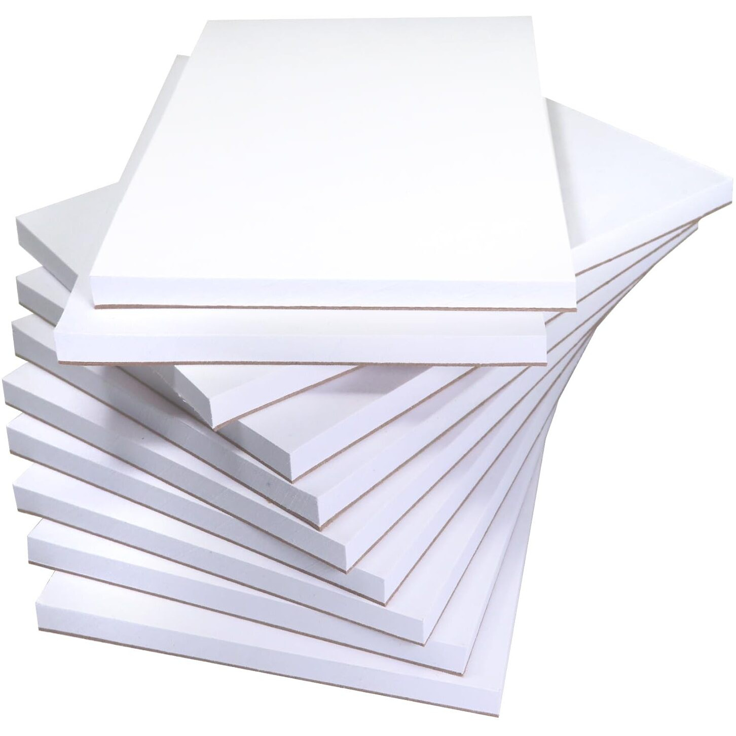 Nextdaylabels - Memo Pads  10 Notepads With 50 - 4X6 Sheets Per Scratch Pad  White  50  Office And School Supplies For Writing Notes  Grocery Shopping  To Do Lists  Servers  Small Blank Paper (4X6)