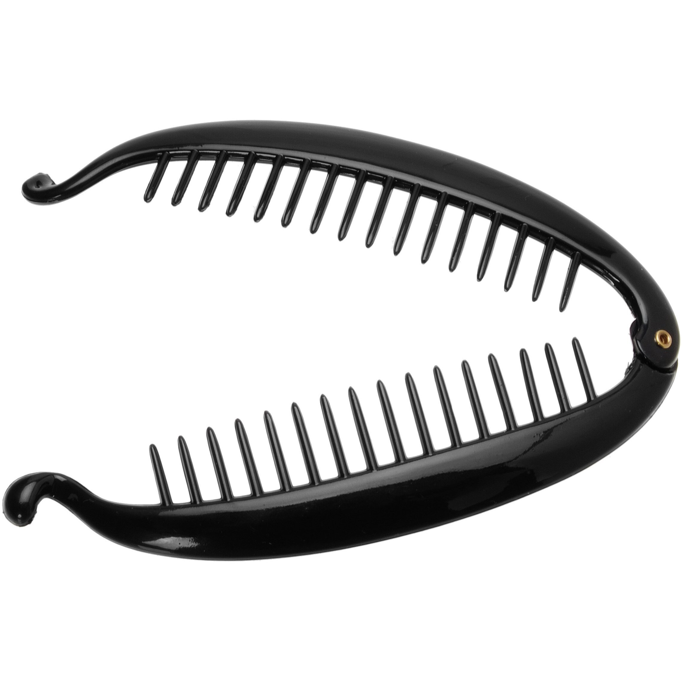 France Luxe Banana Clip - Black