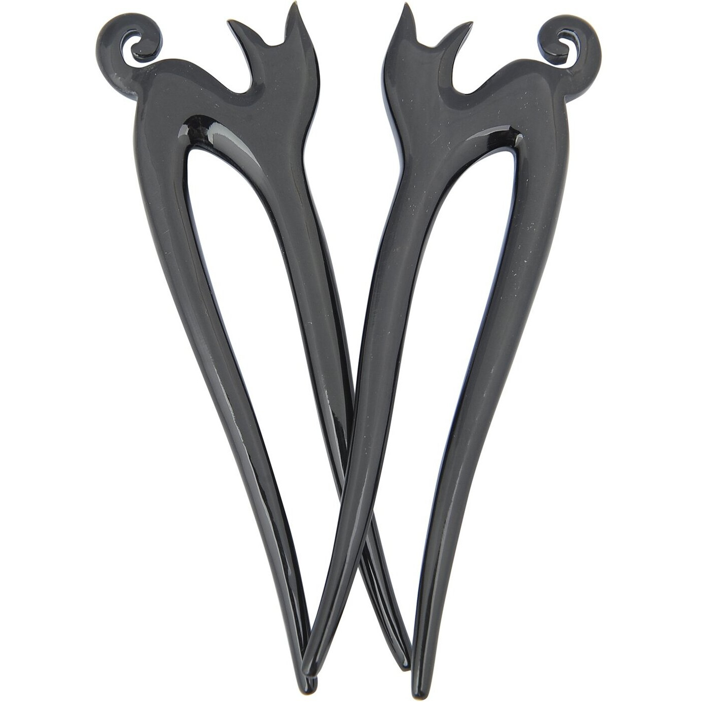 Marycrafts Buffalo Horn Kitty Hair Fork Hair Pin Hair Accessories