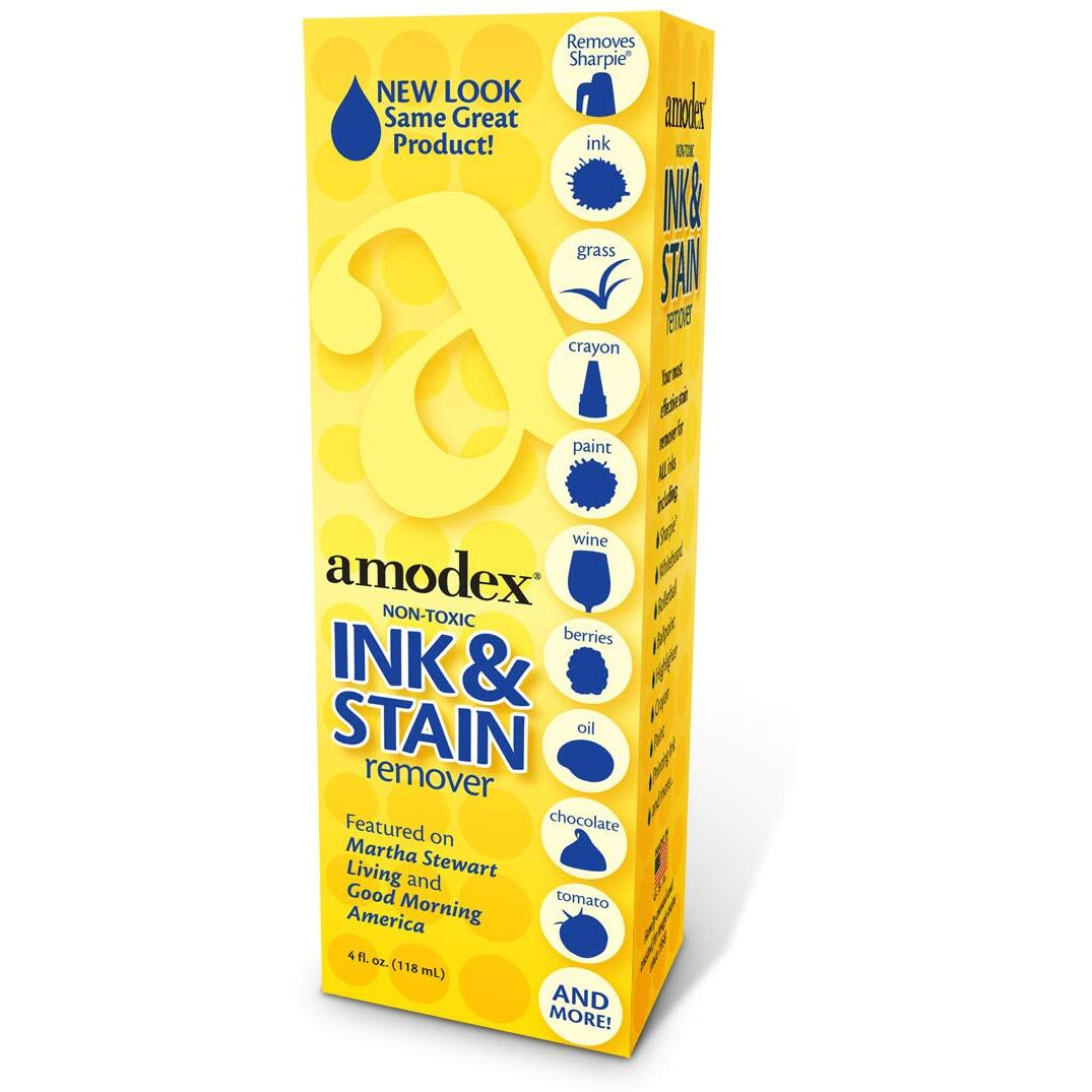 Amodex Products Inc 104 Liquid Ink & Stain Remover 4Oz  Fresh And Clean
