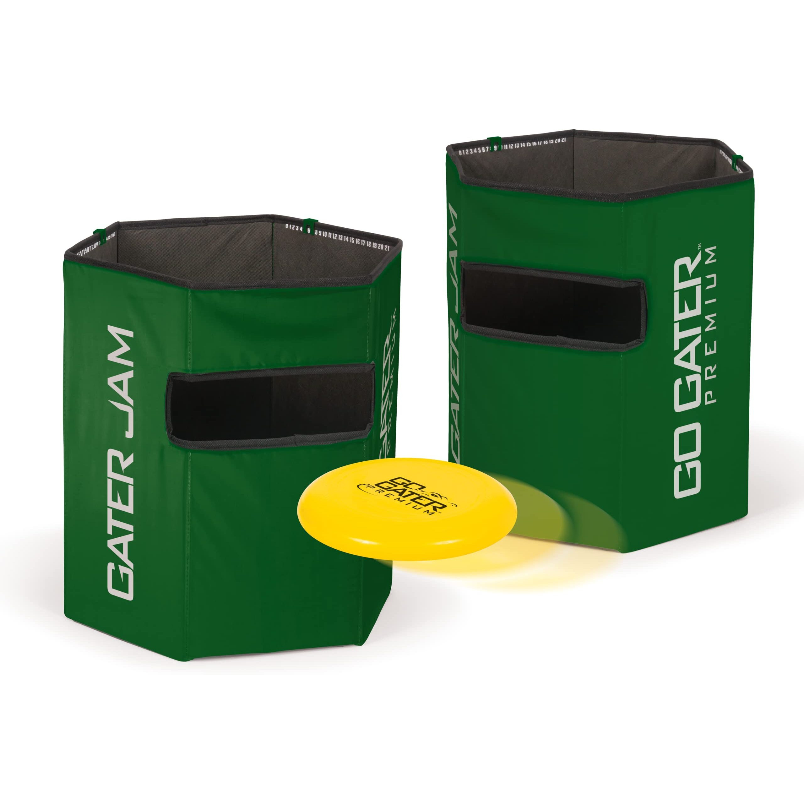 Eastpoint Sports Go Gater Folding Gater Jam Disc Toss Game - Outdoor Games Set With Frisbee Golf Disc And Collapsible Disc Golf Basket - Outdoor Frisbee Slam For Beach  Backyard Or Tailgate