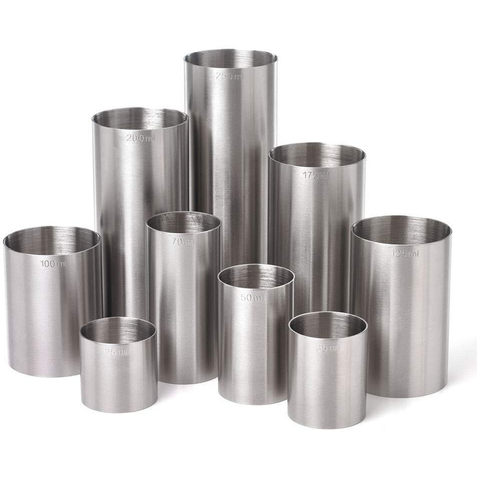 Barfly Thimble Measure  250 Ml.  Stainless Steel