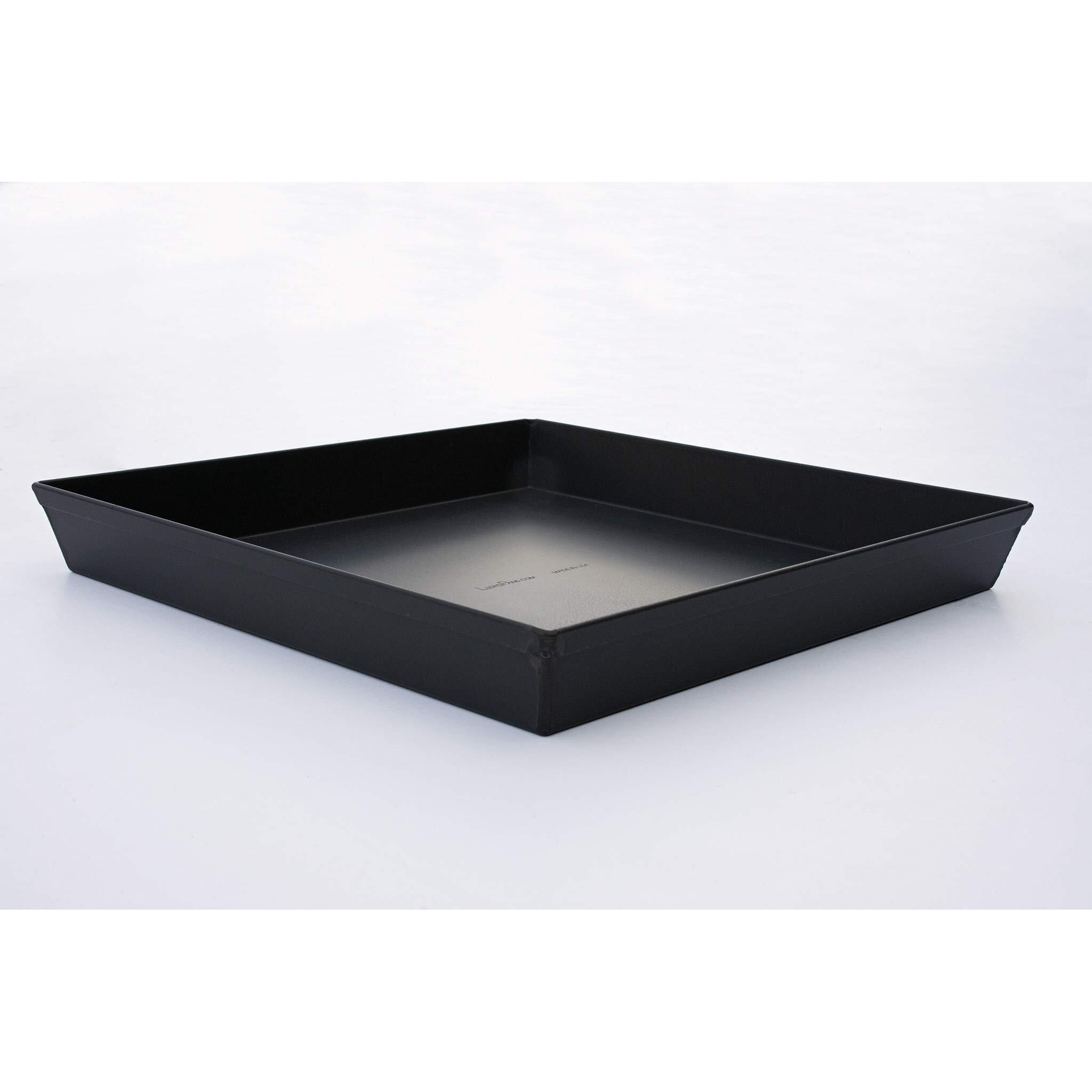 Lloydpans 12X12X1.5 Inch Sicilian Style Pizza  Pan Pre-Seasoned